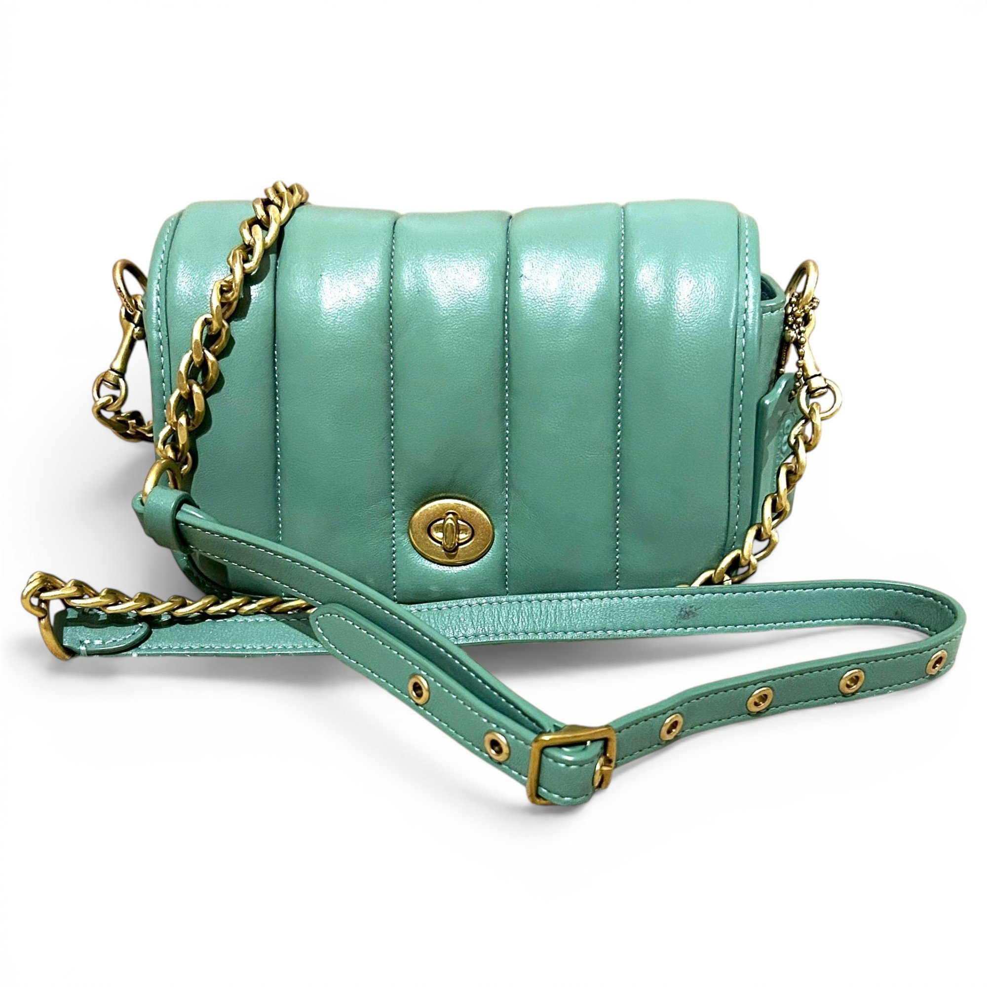 Leather crossbody bag