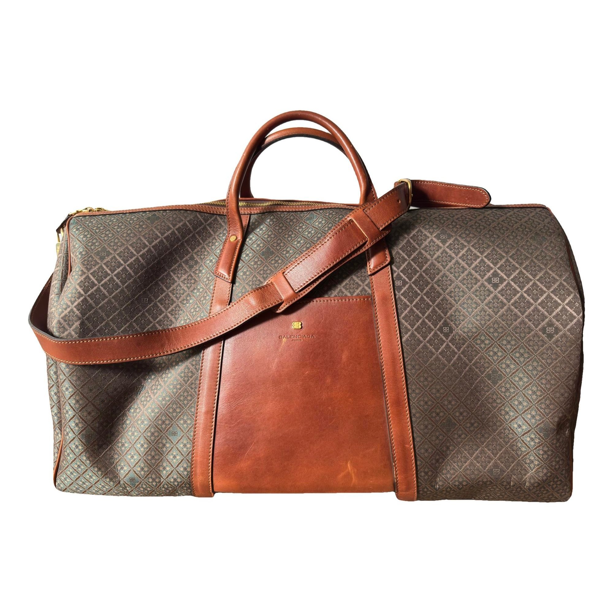 Leather 48h bag