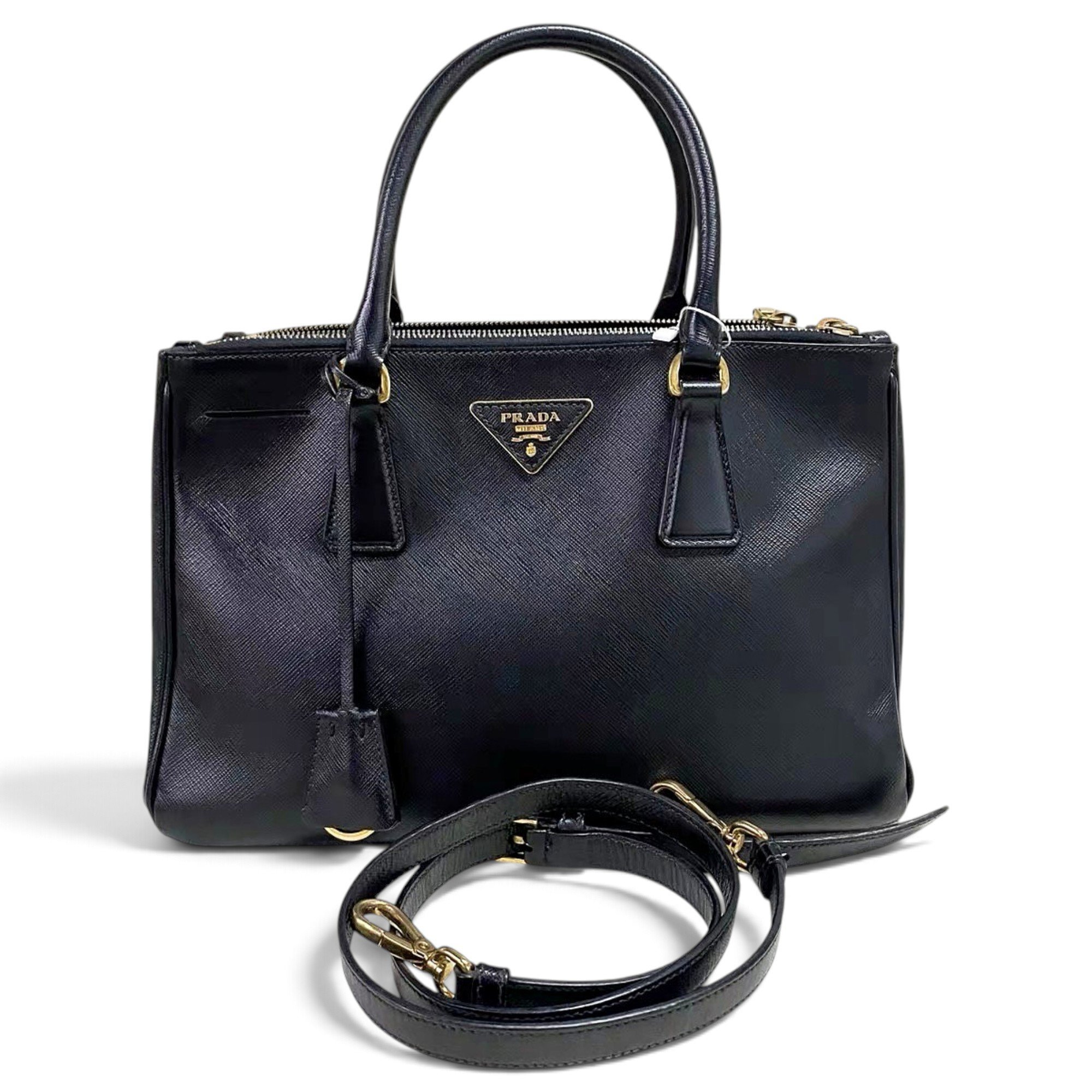 Galleria leather handbag
