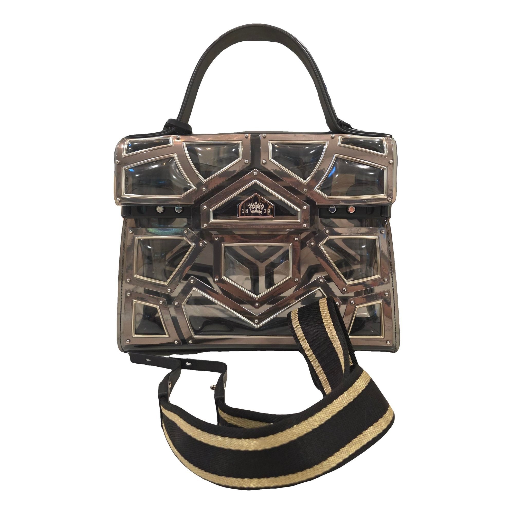 Gladiator leather handbag