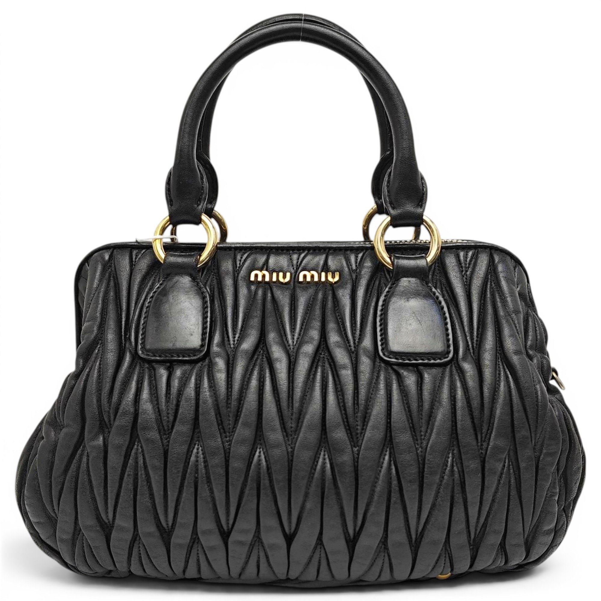 Cleo leather handbag