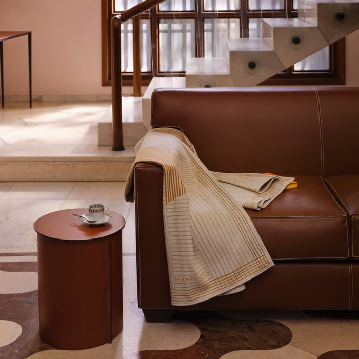 Ambre H Brick Blanket