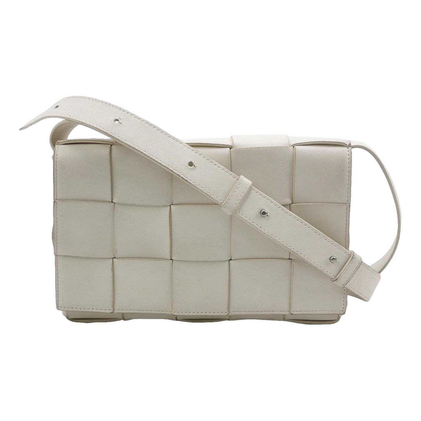 Cassette leather crossbody bag