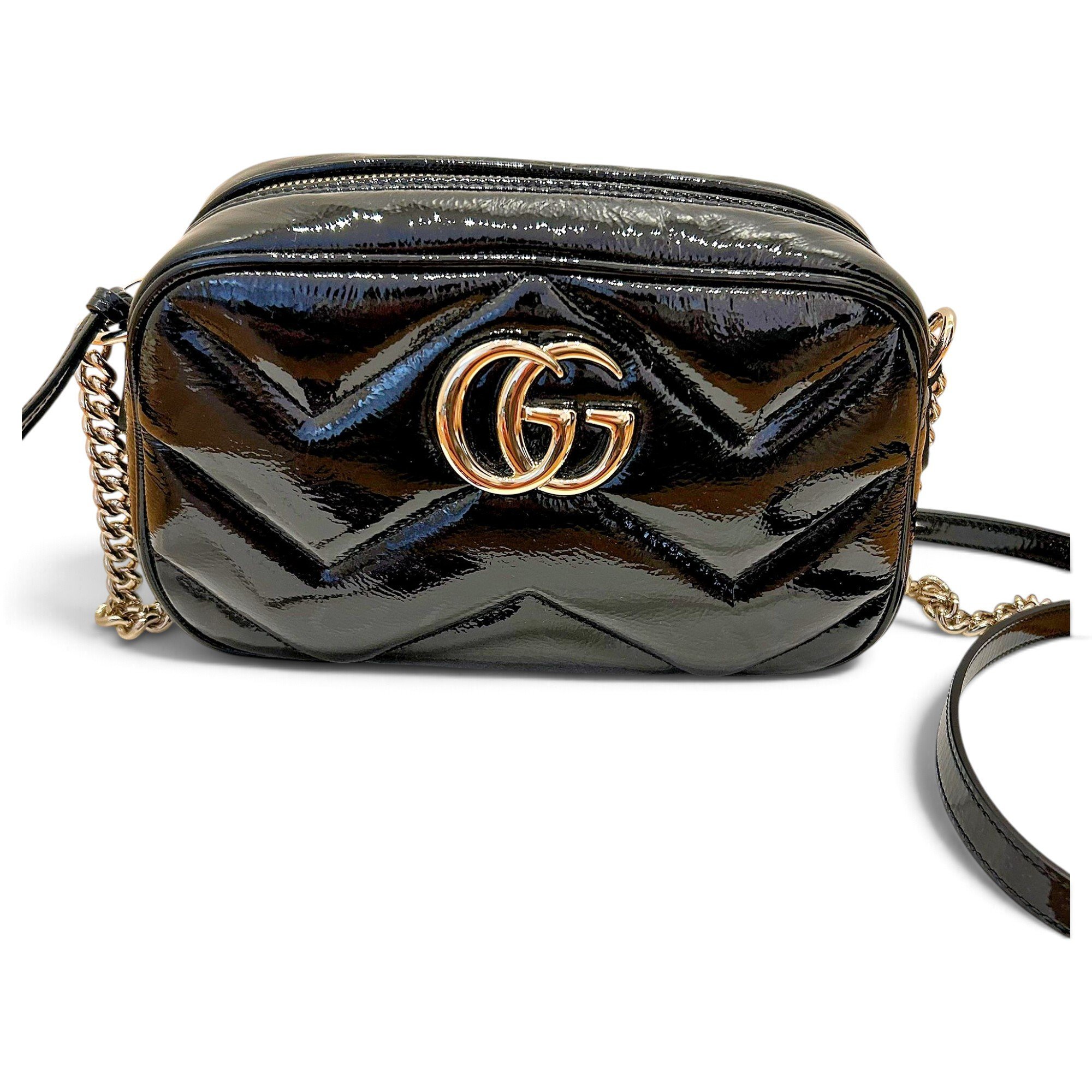 Marmont leather clutch bag