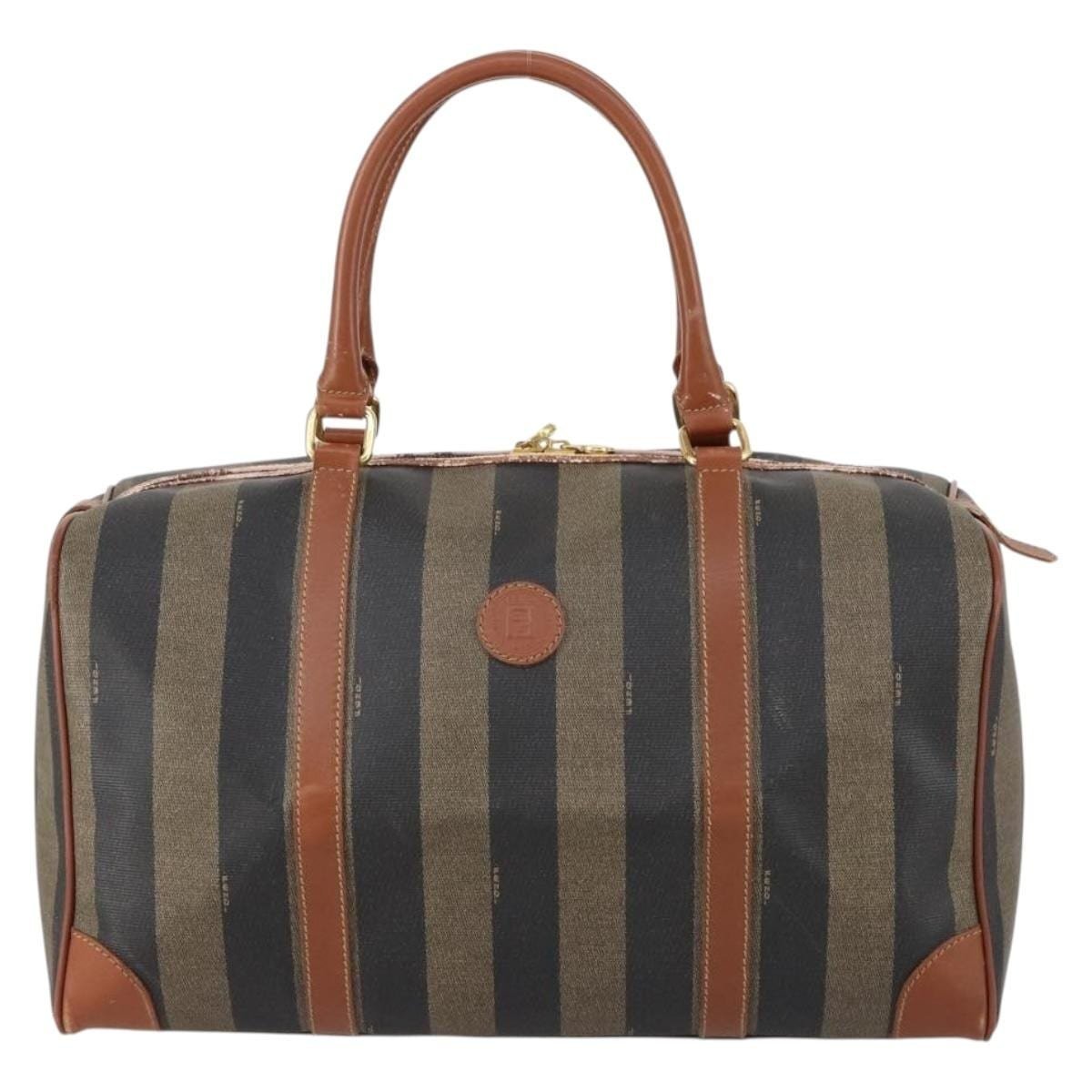 Leather bowling bag