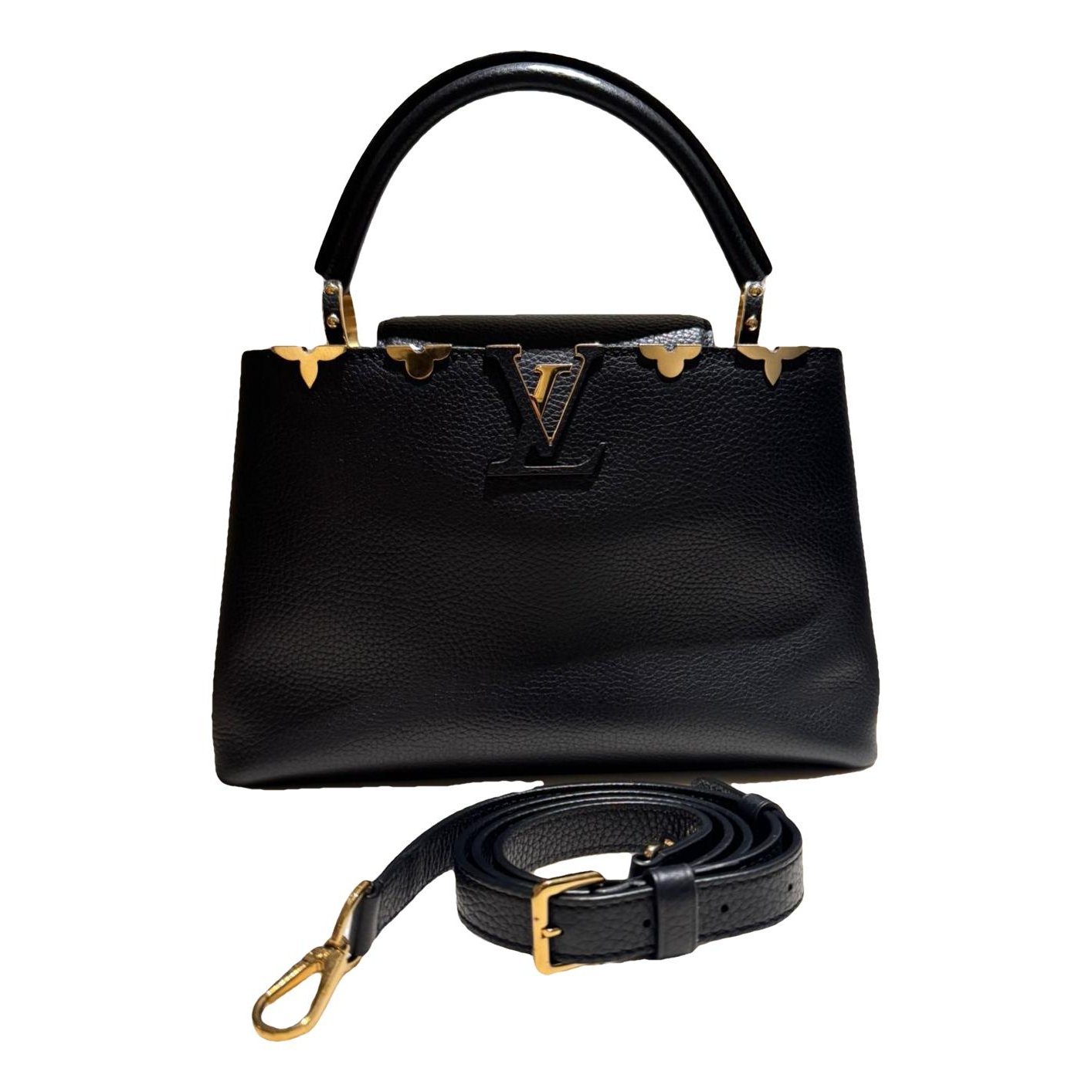 Capucines leather handbag