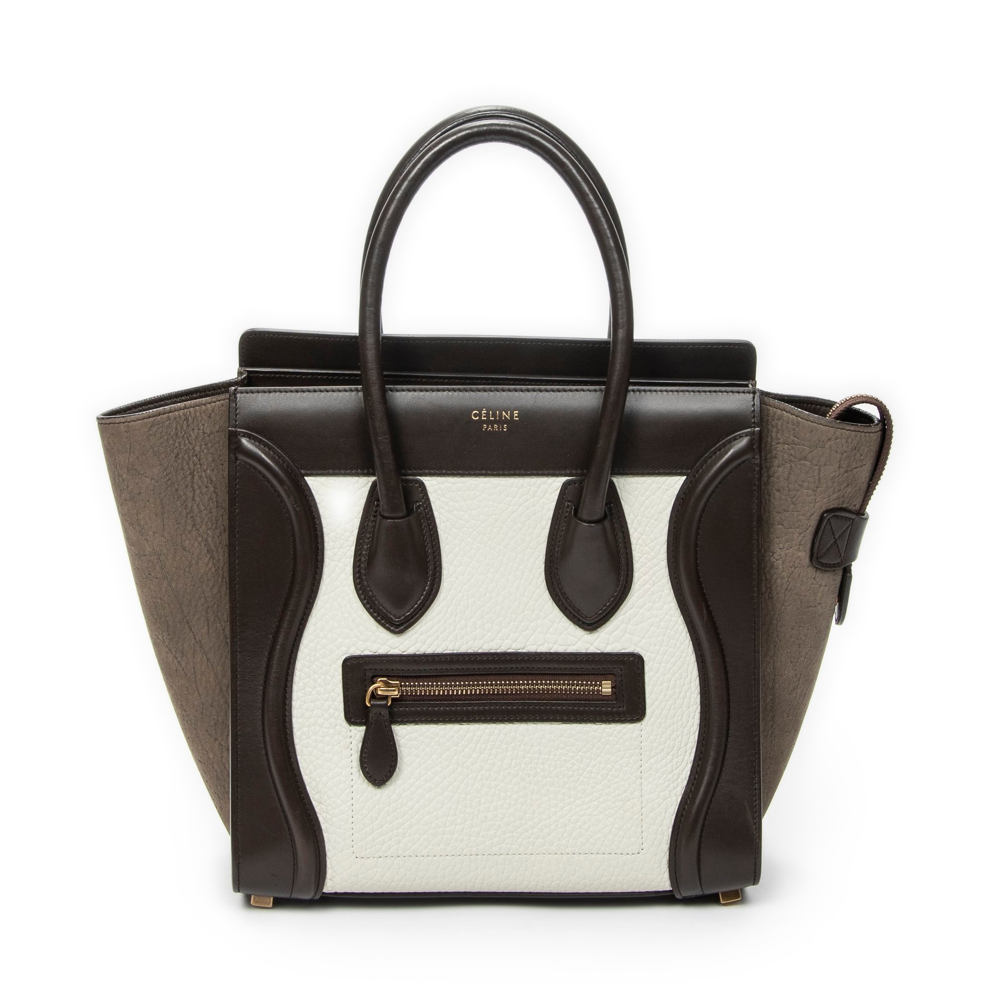 Luggage leather handbag