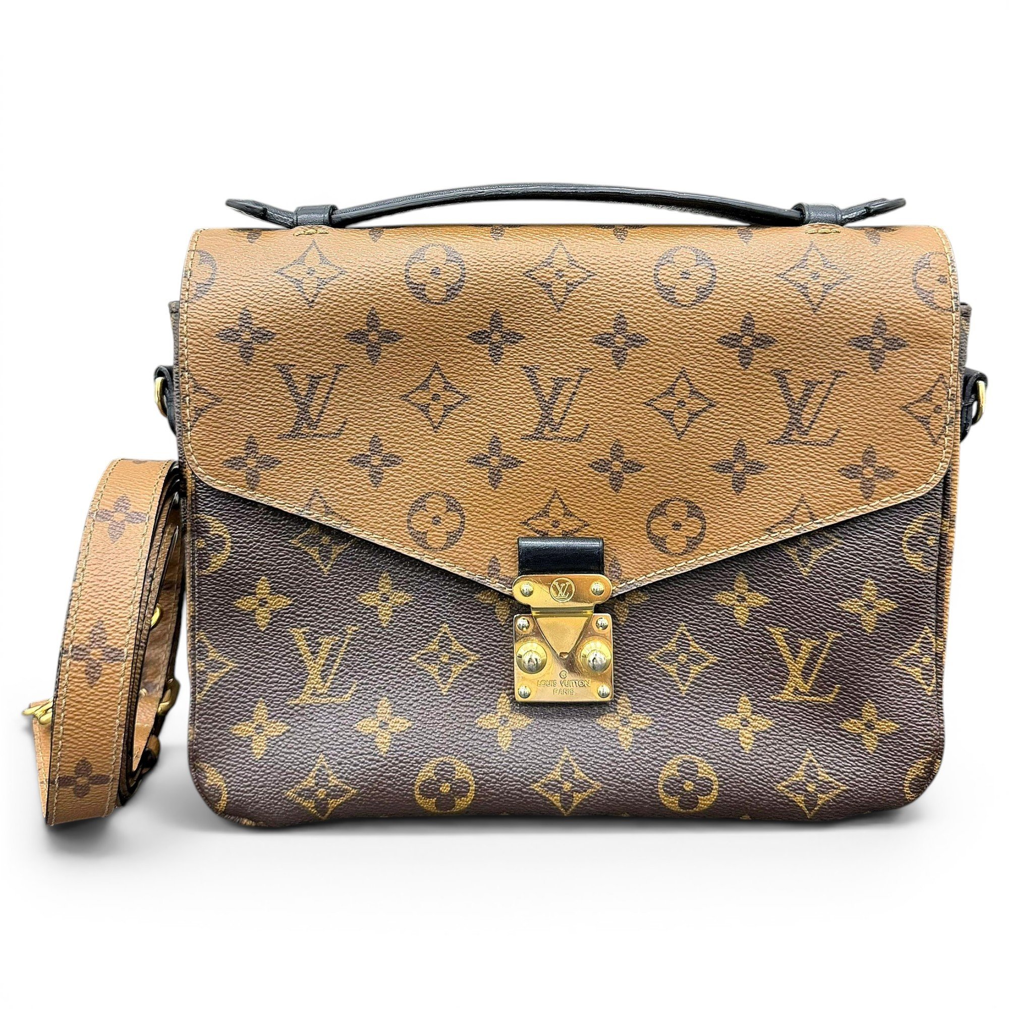 Metis leather handbag