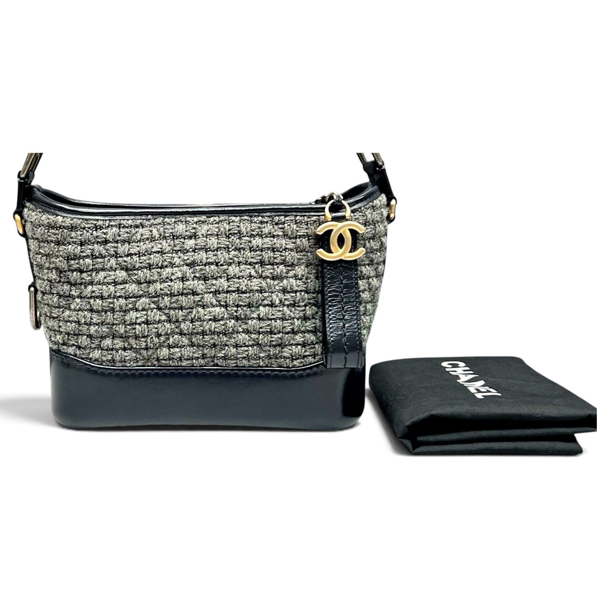 Gabrielle tweed handbag