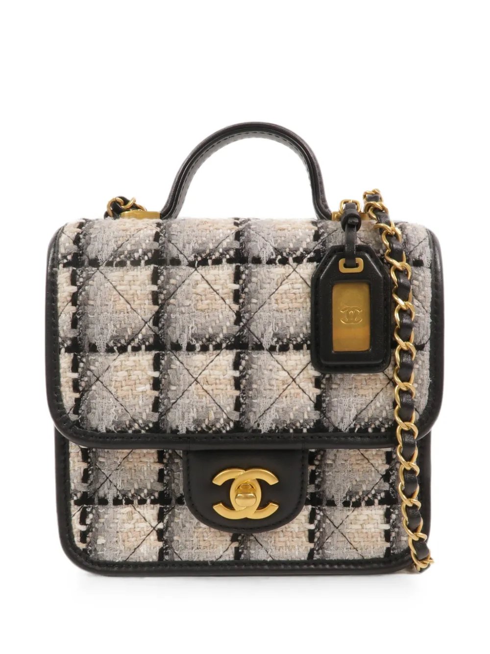 CC turn-lock tote bag