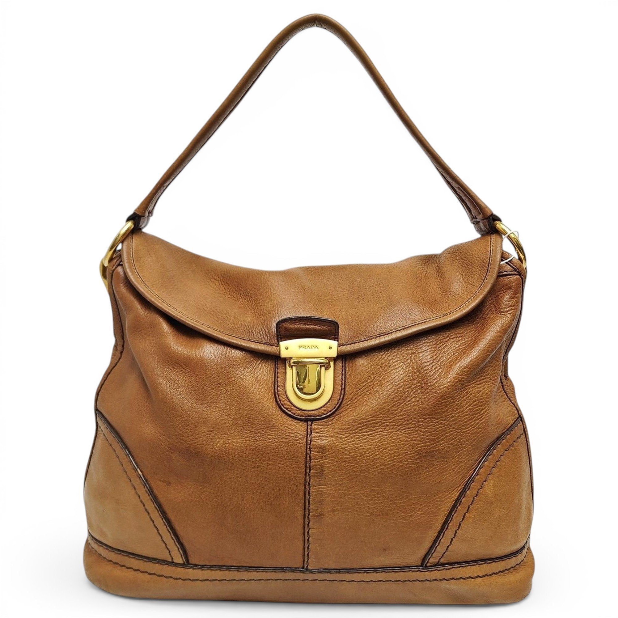 Leather handbag