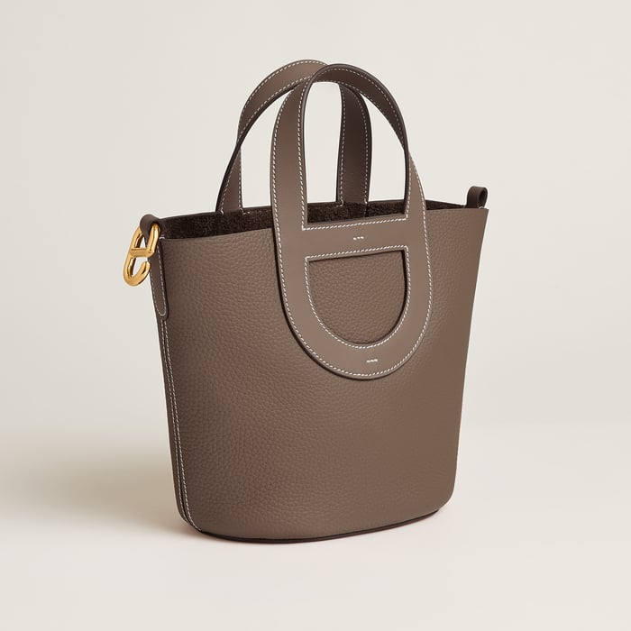 Étoupe Hermès In-the-loop 18 Bag