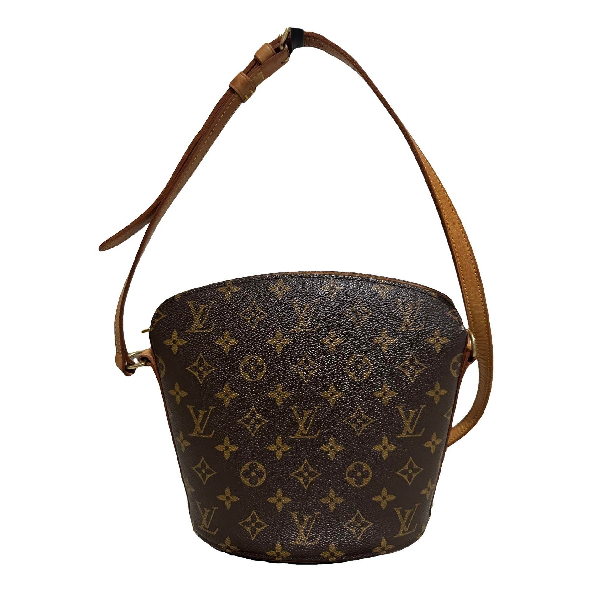 Drouot leather crossbody bag