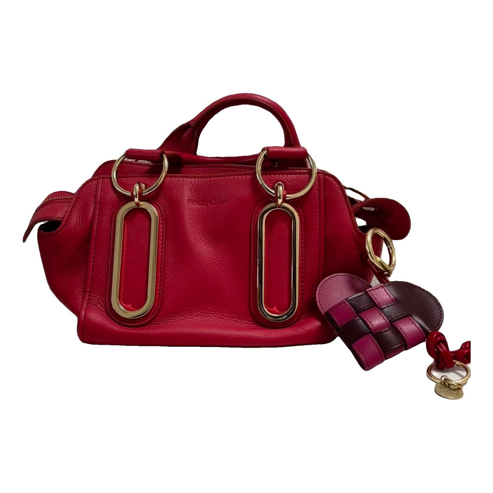 Leather crossbody bag