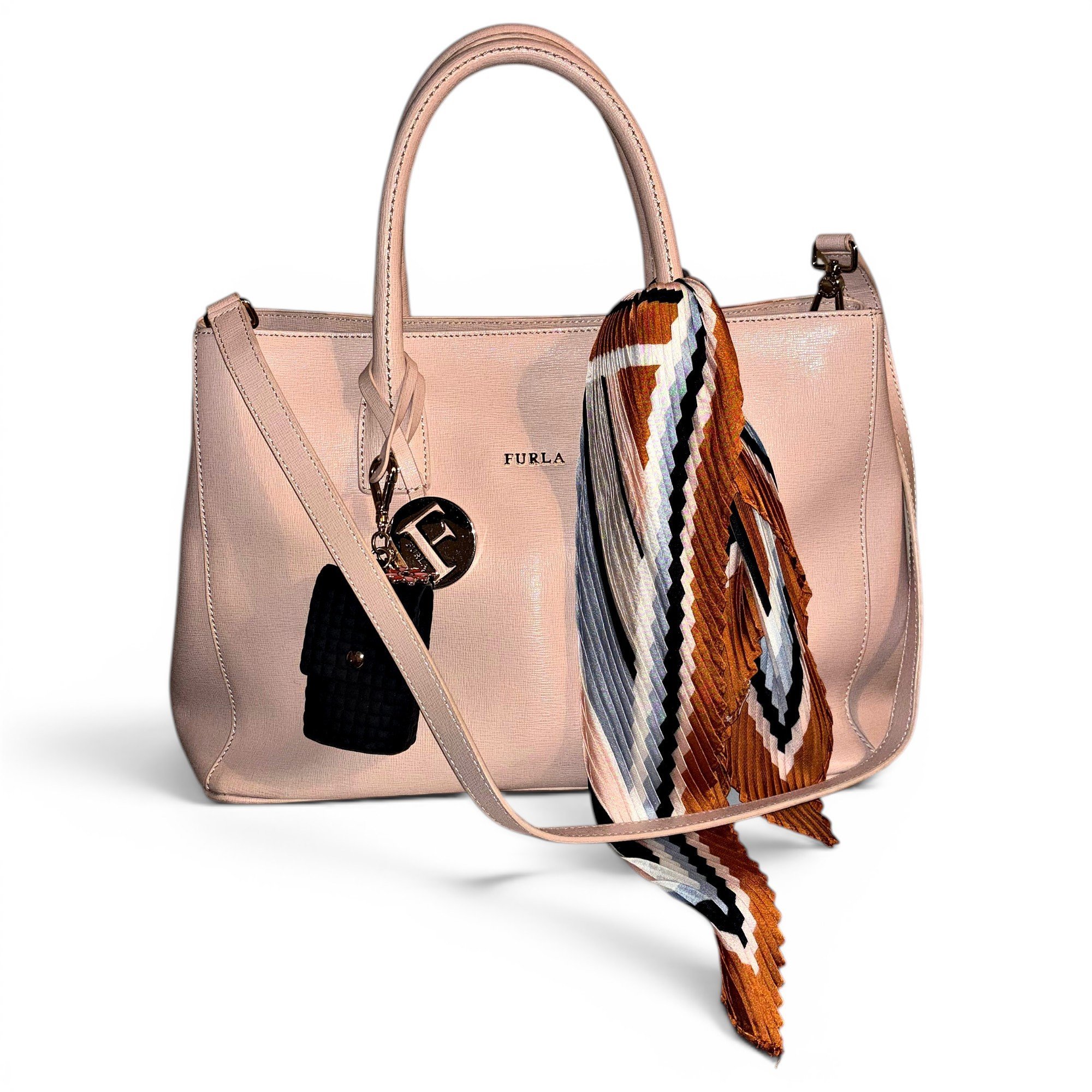 Leather handbag