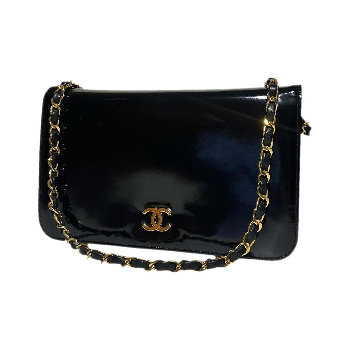 Timeless/Classique patent leather handbag