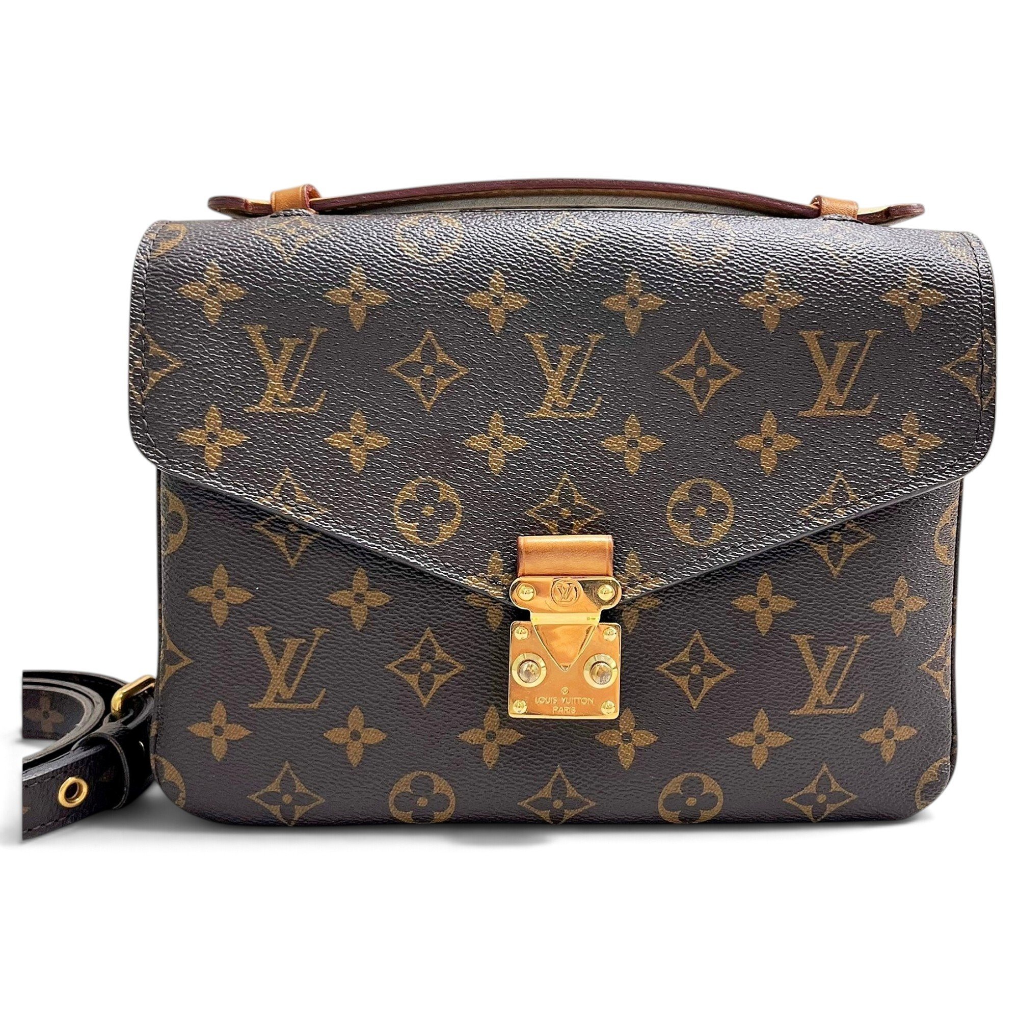 Metis leather handbag