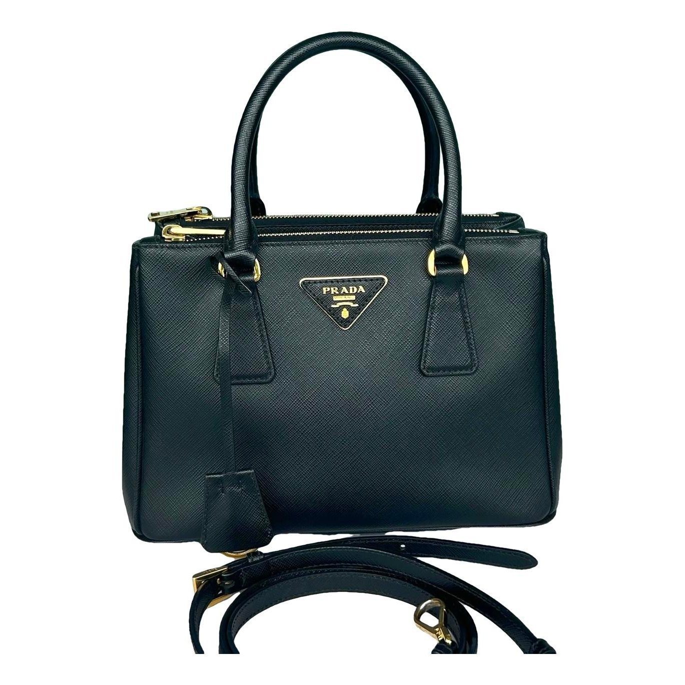 Galleria leather handbag