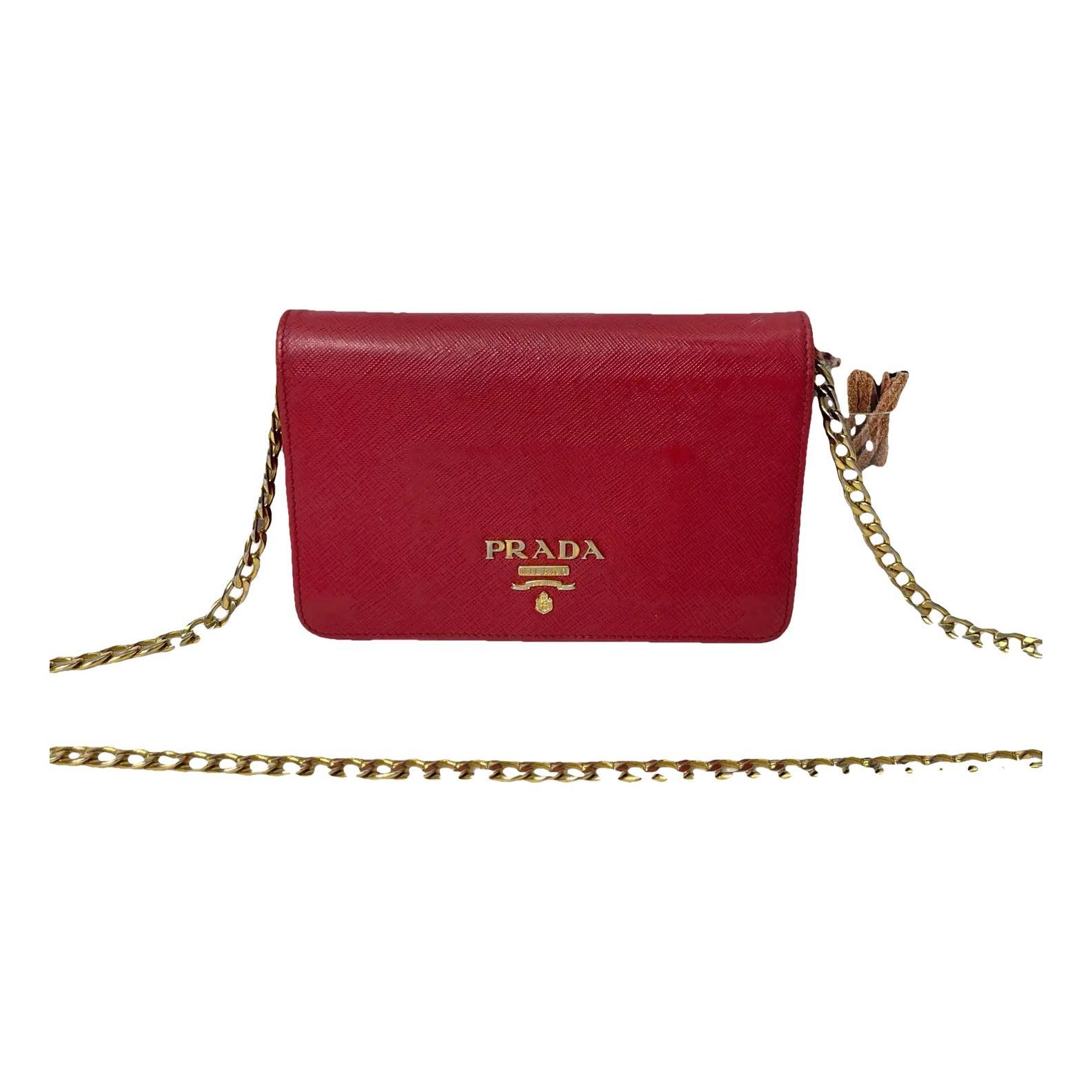 Midollino leather handbag