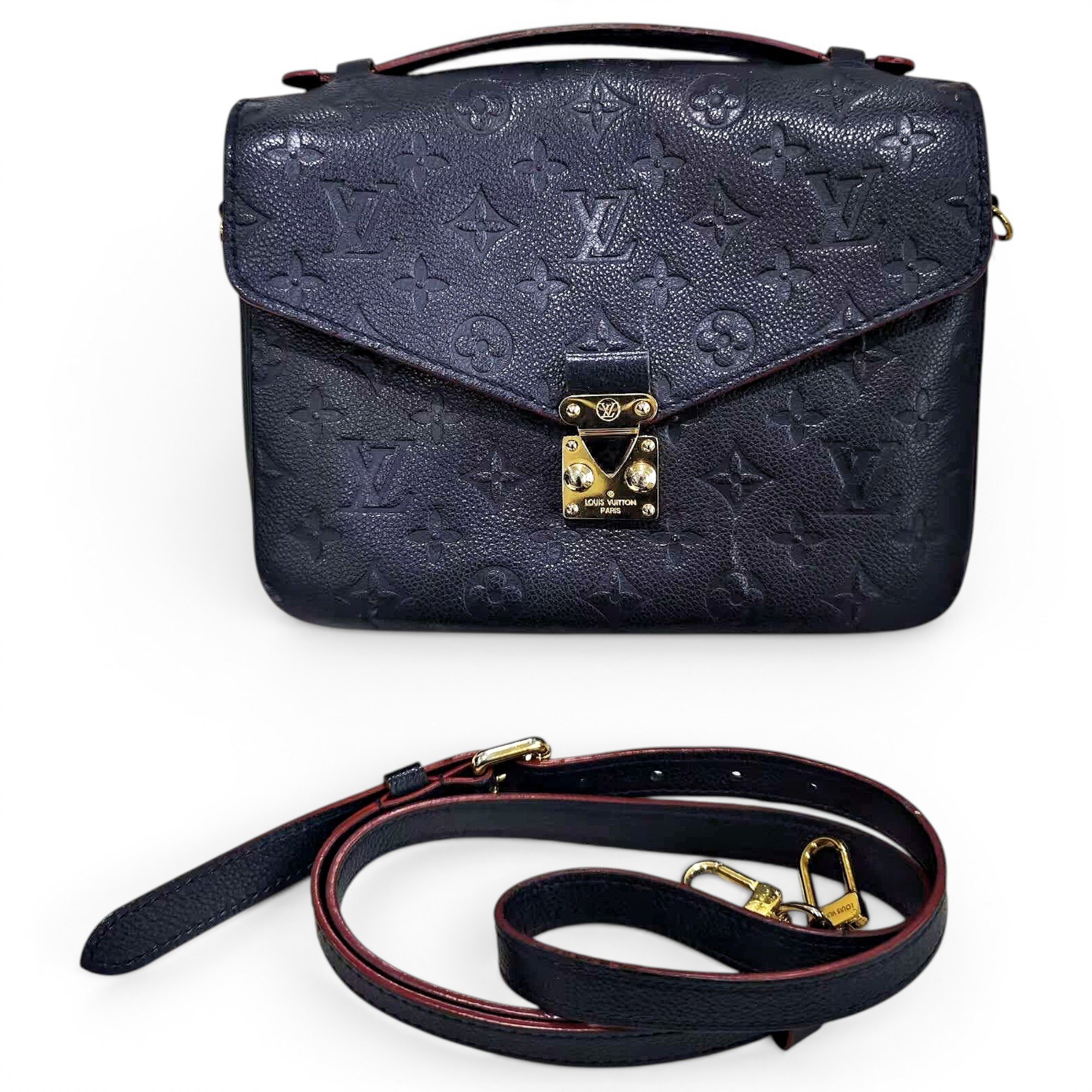 Metis leather handbag