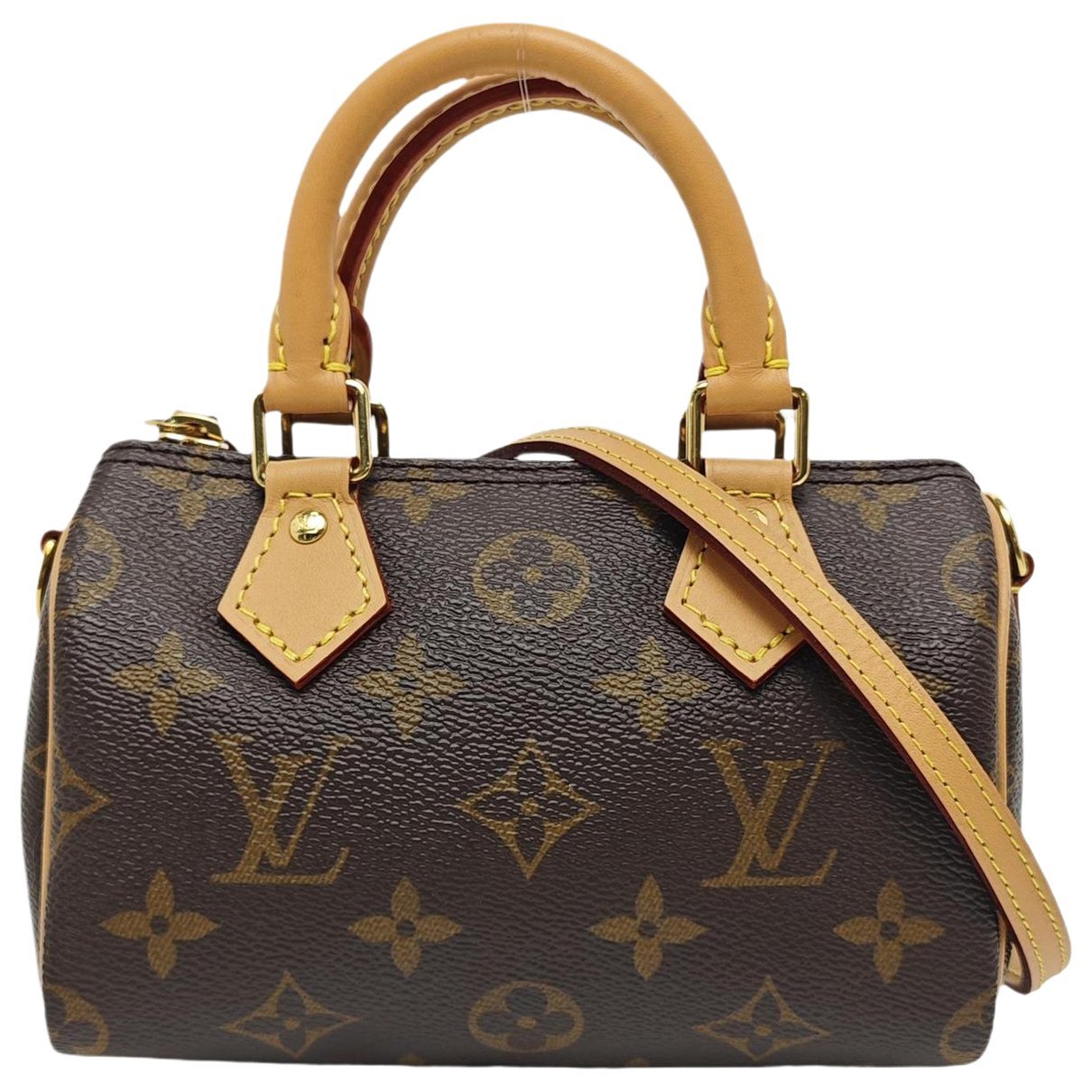 Nano Speedy / Mini HL leather handbag
