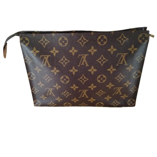 Leather vanity case