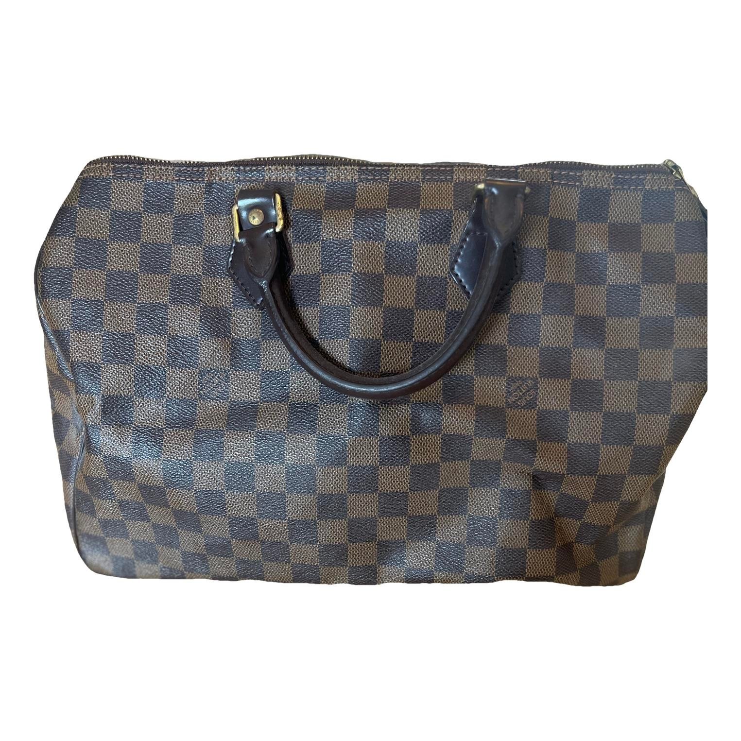 Speedy leather handbag