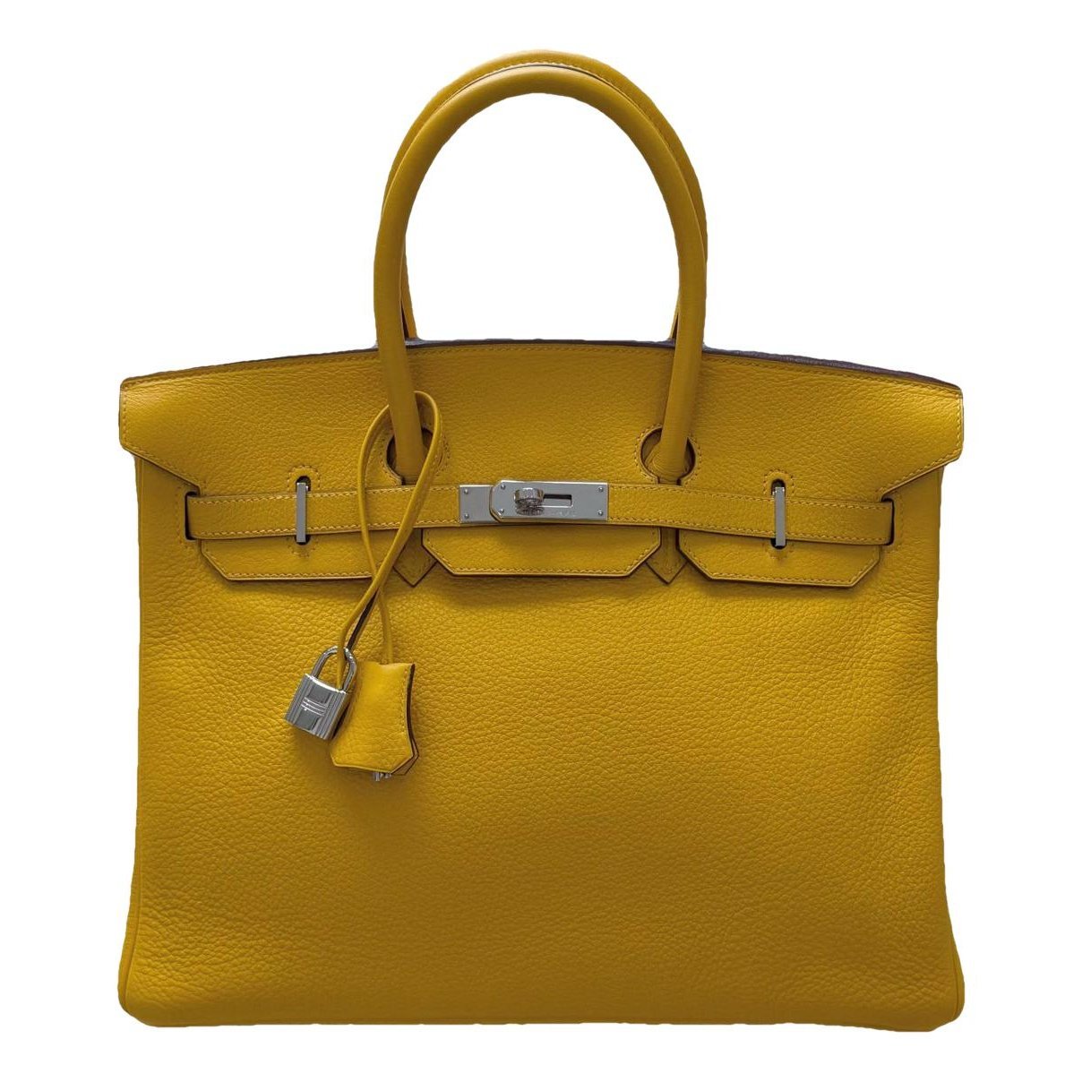 Birkin 35 leather handbag