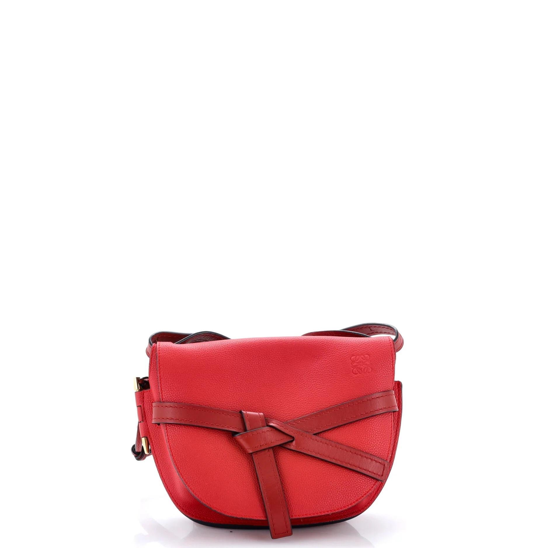 Leather crossbody bag