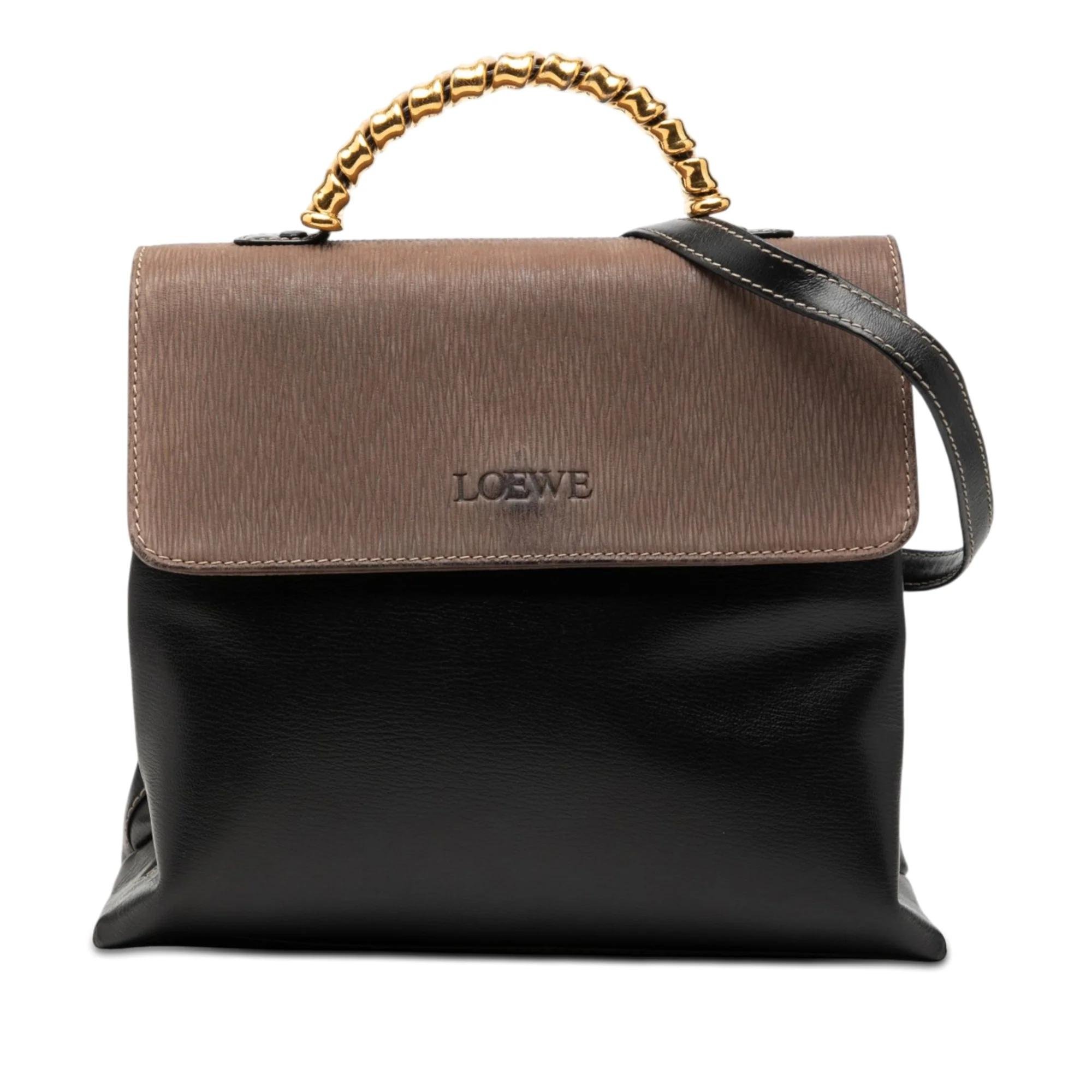 Leather handbag