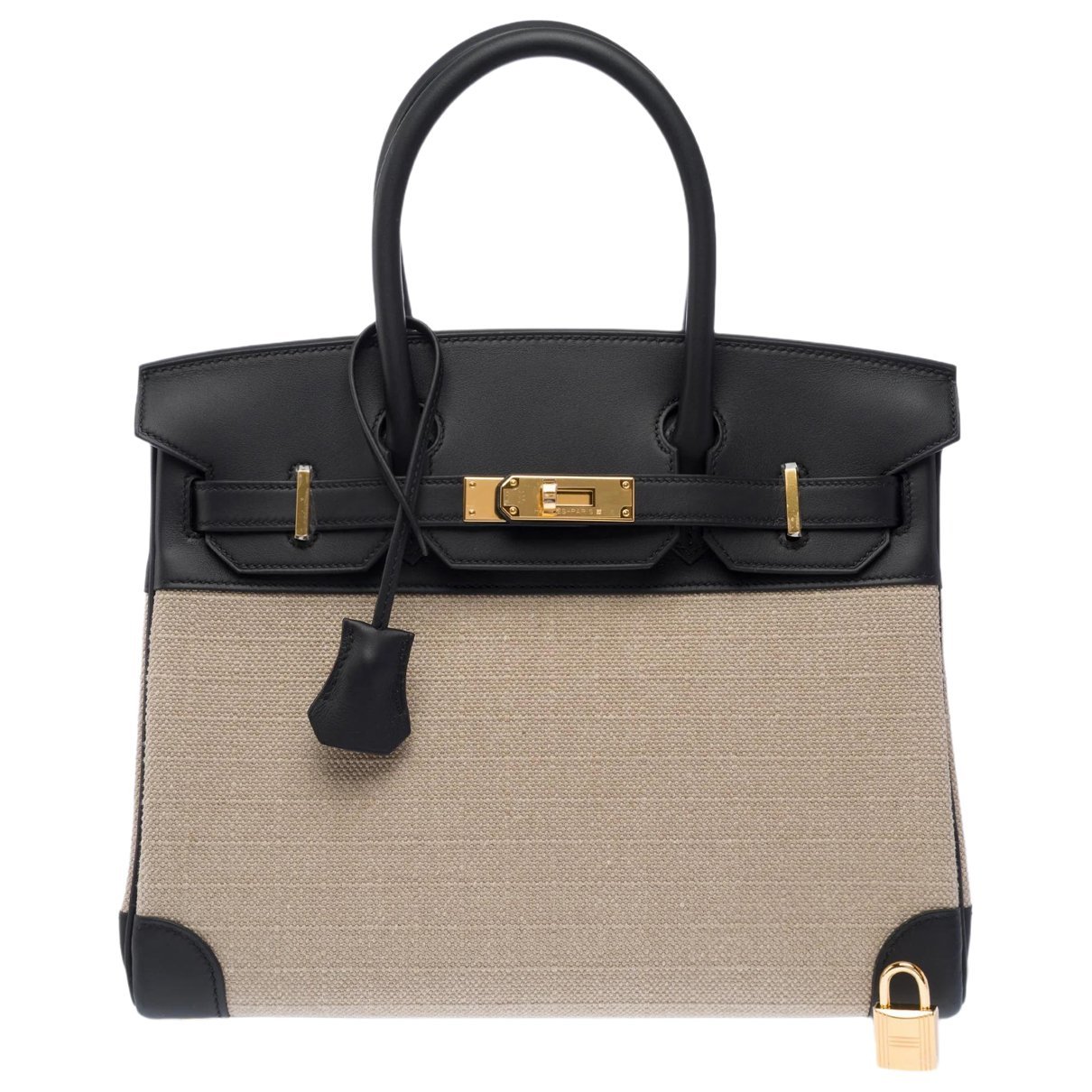 Birkin 30 cloth handbag