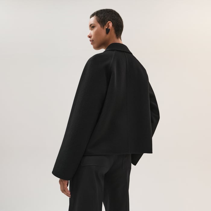 Noir Cashmere Jacket