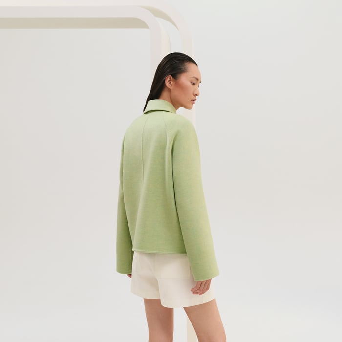 Vert Tendre Cashmere Jacket