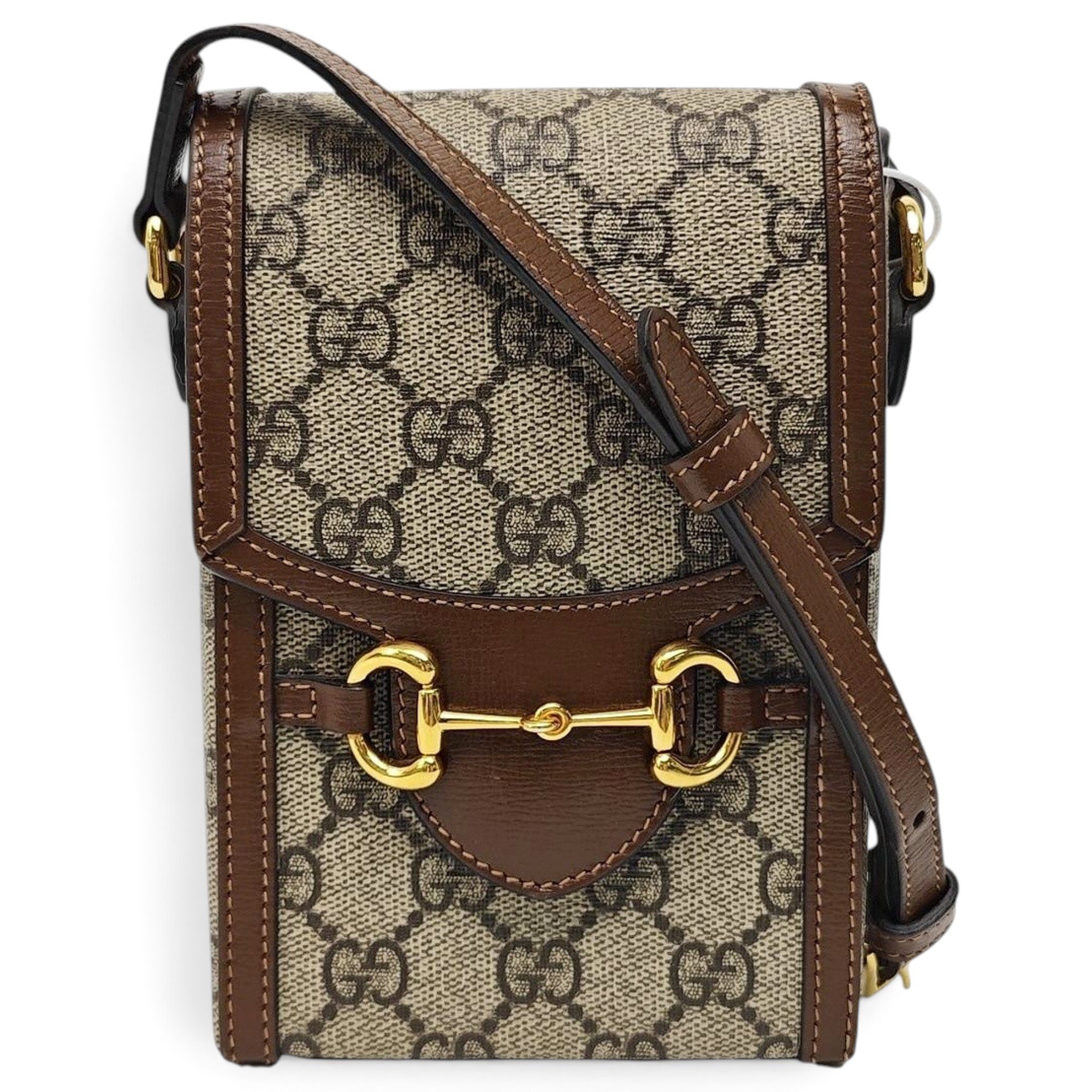 Handle Horsebit 1955 leather handbag