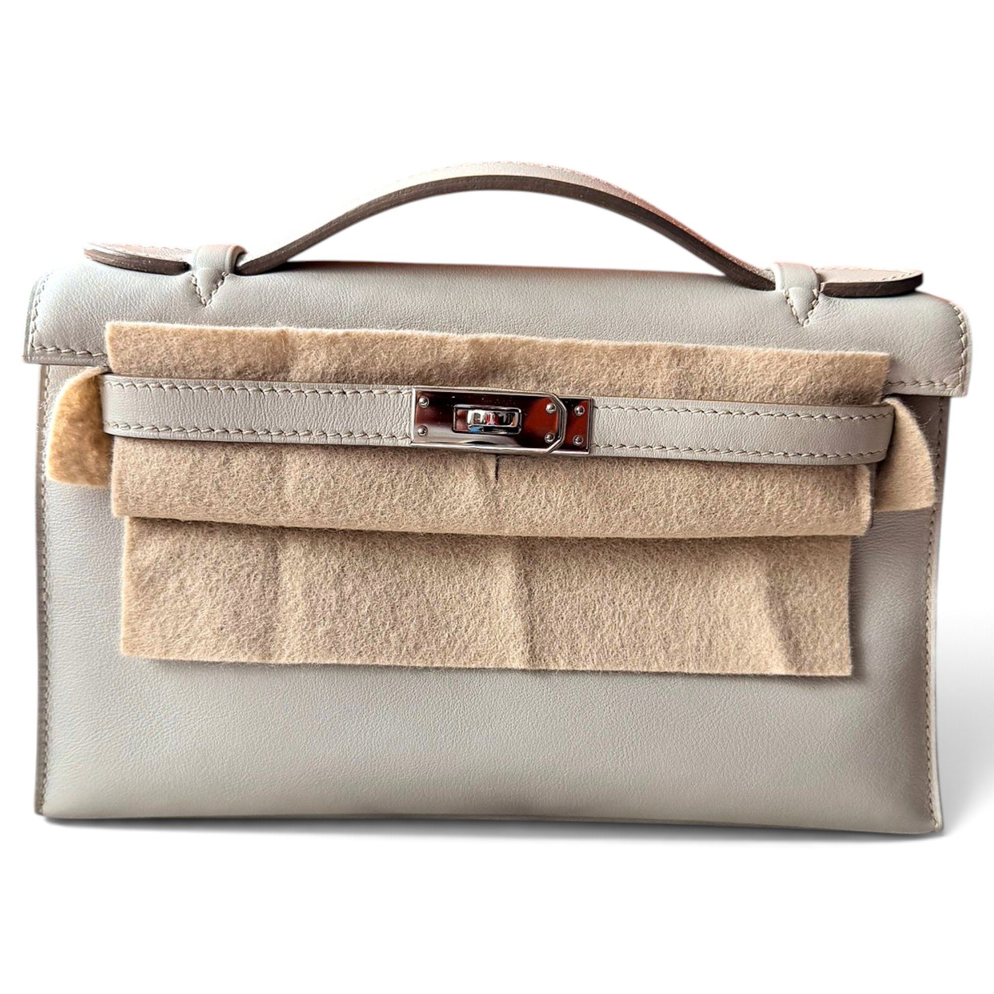 Kelly Clutch leather clutch bag