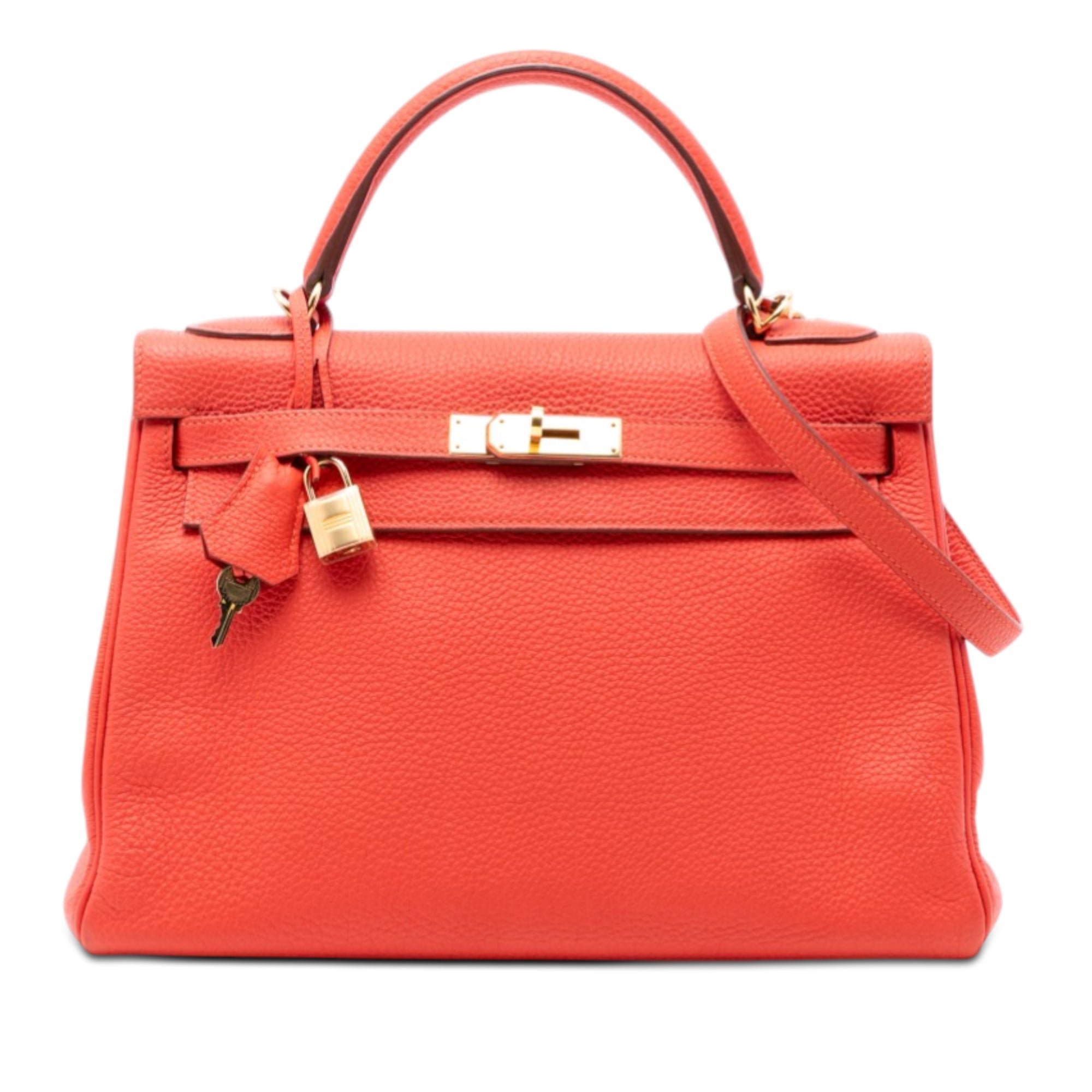 Leather handbag