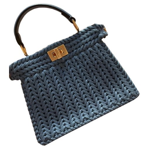 Fendi Peekaboo IseeU cloth handbag