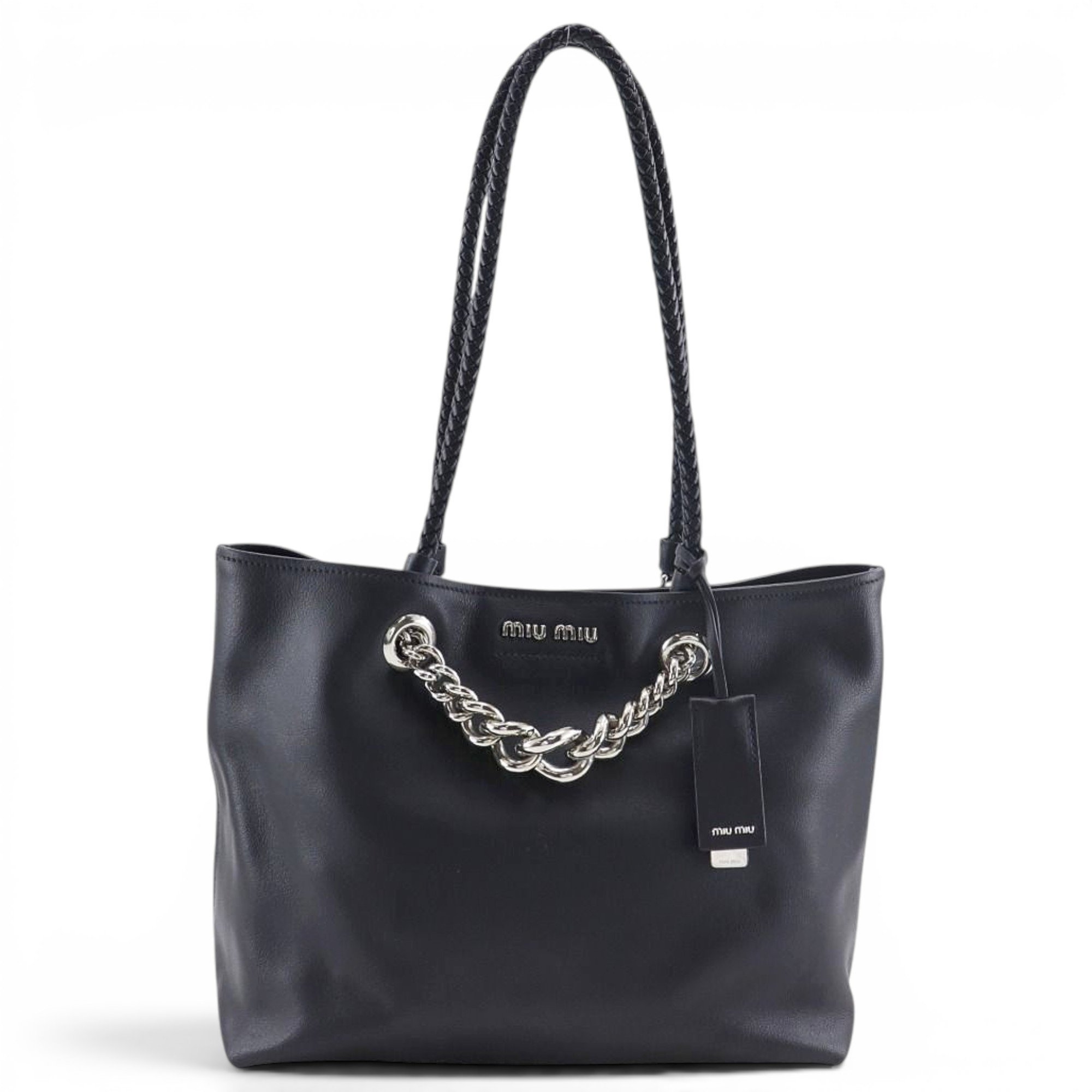 Leather tote
