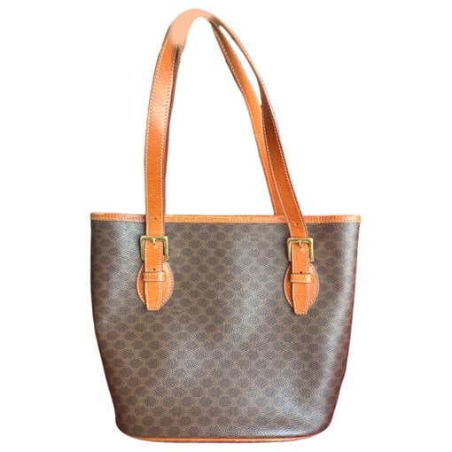 Leather tote