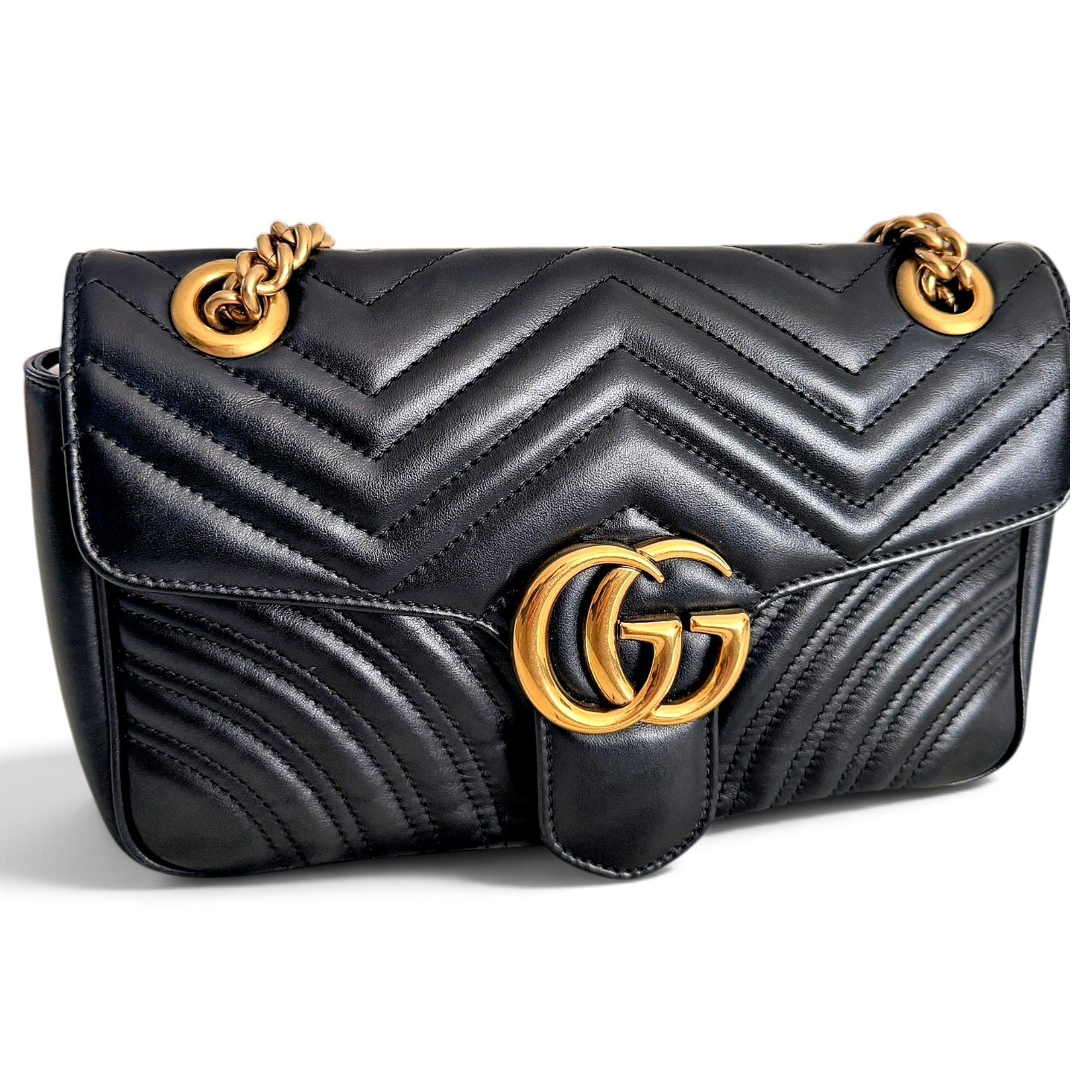 GG Marmont leather crossbody bag