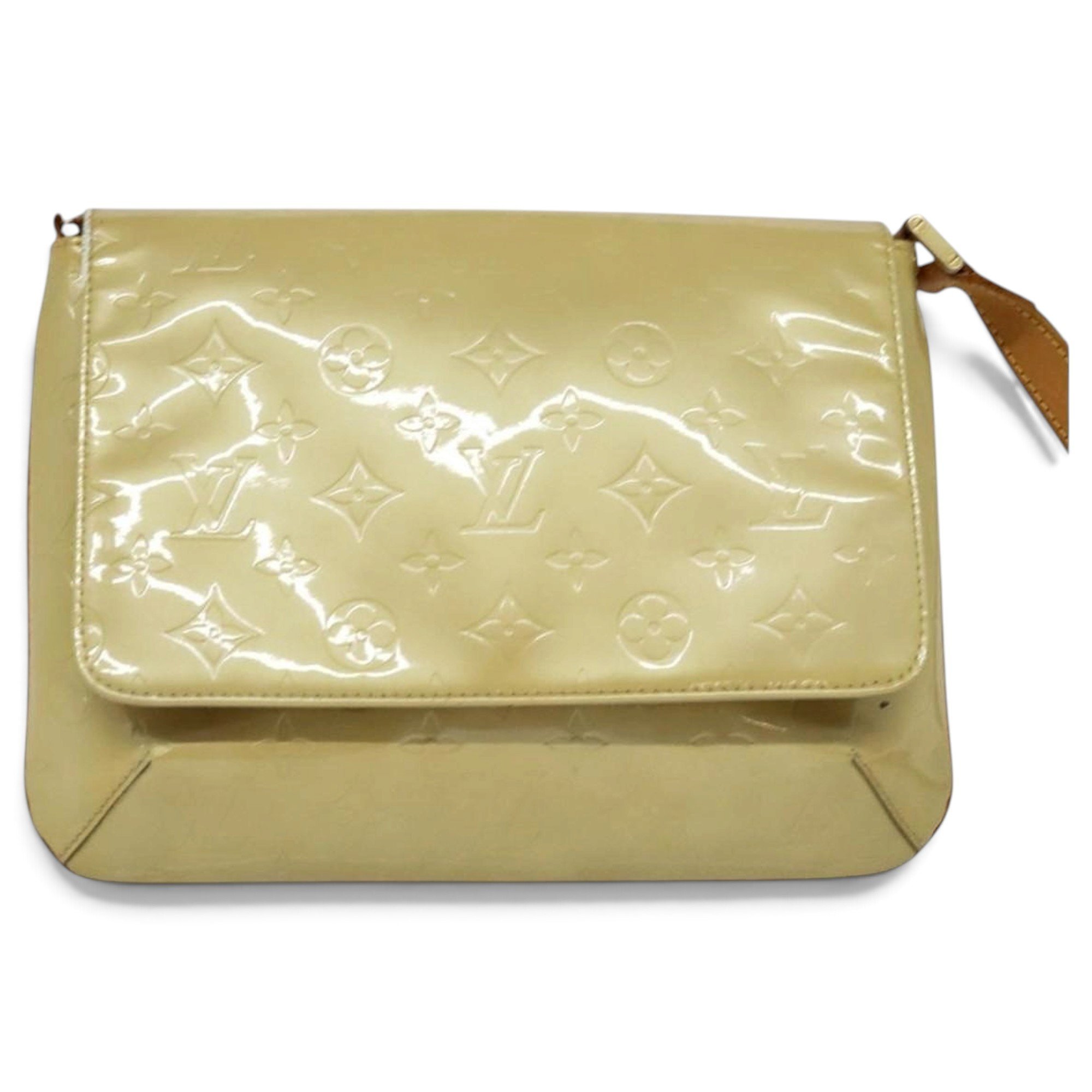 Thompson patent leather handbag