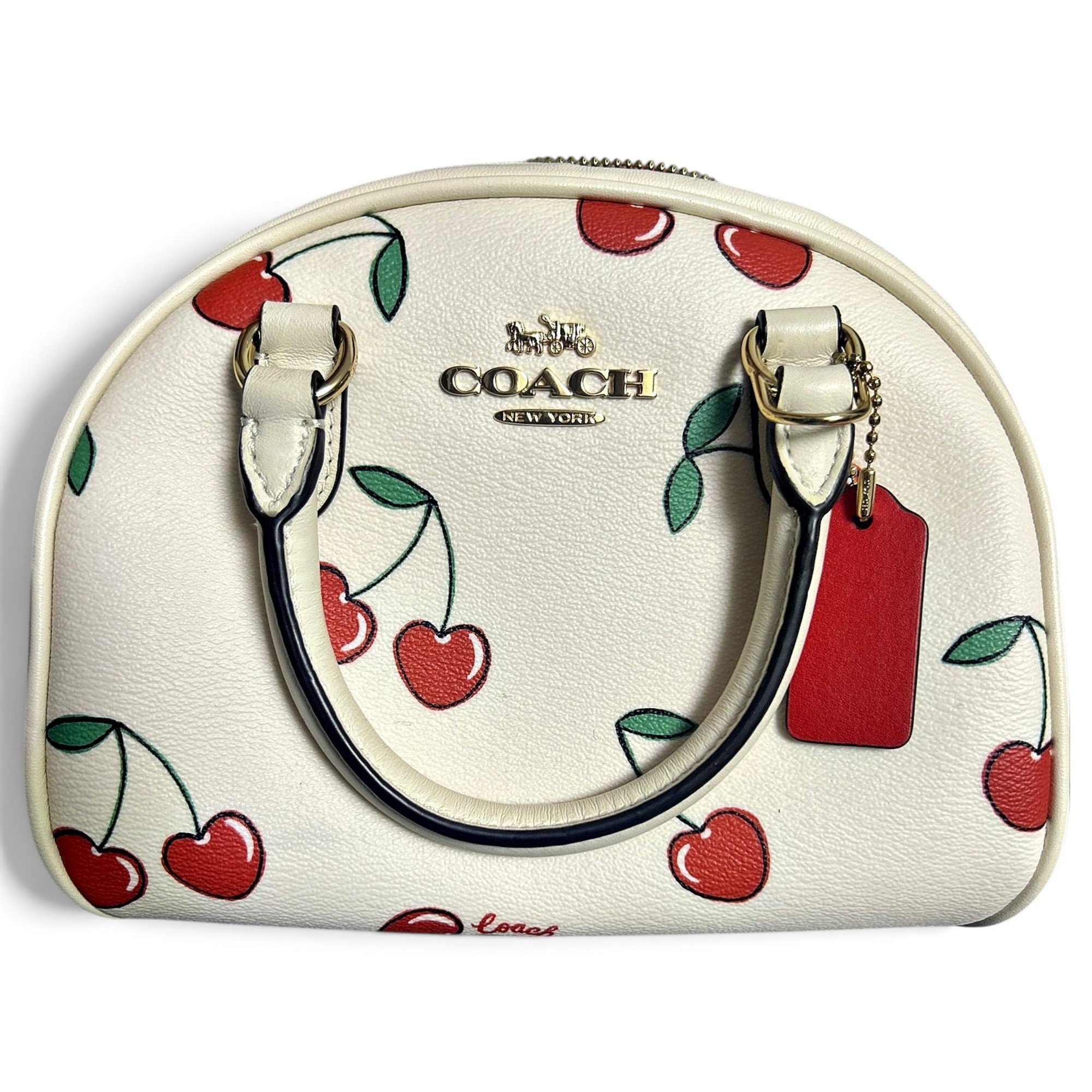Cartable mini sierra leather satchel