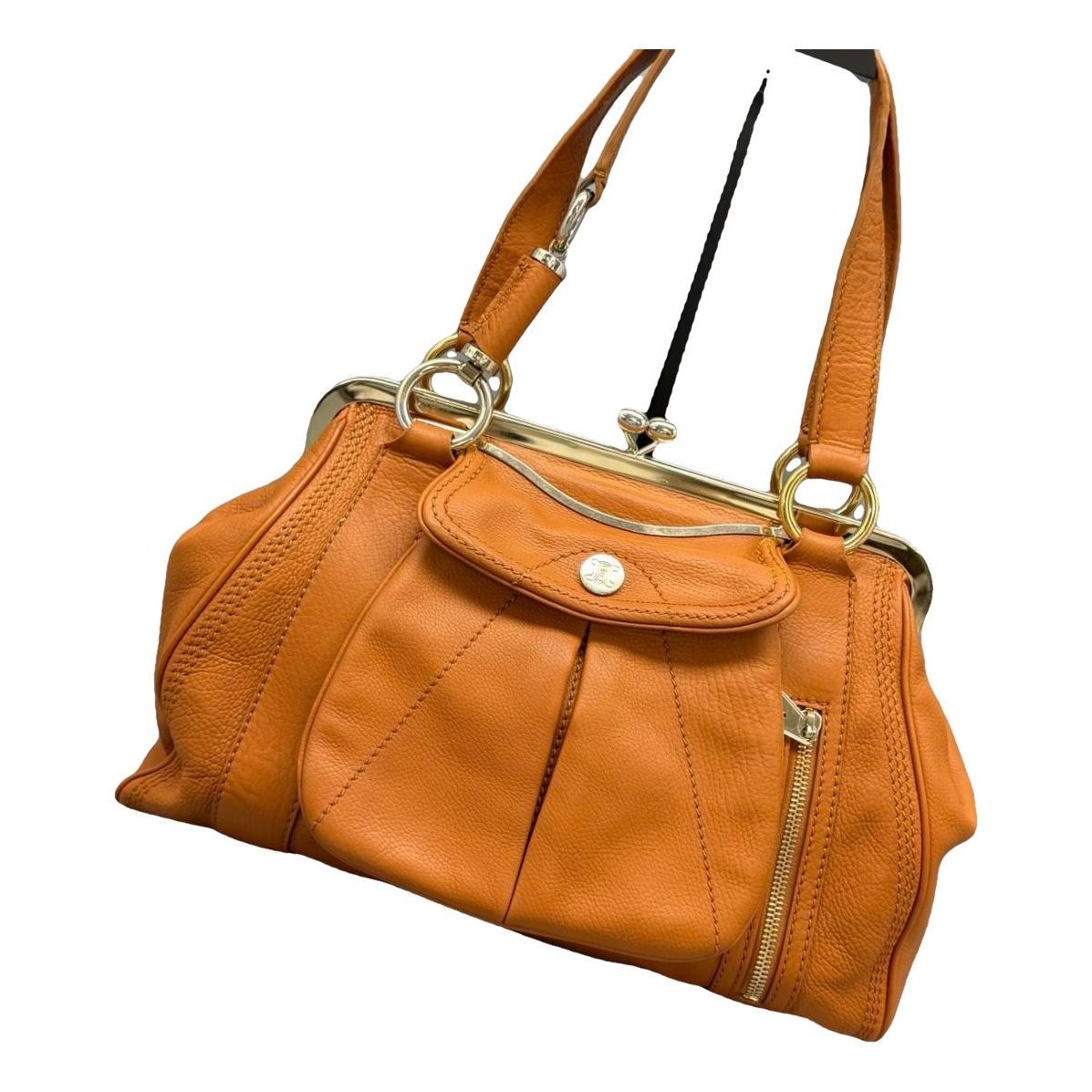 Leather handbag