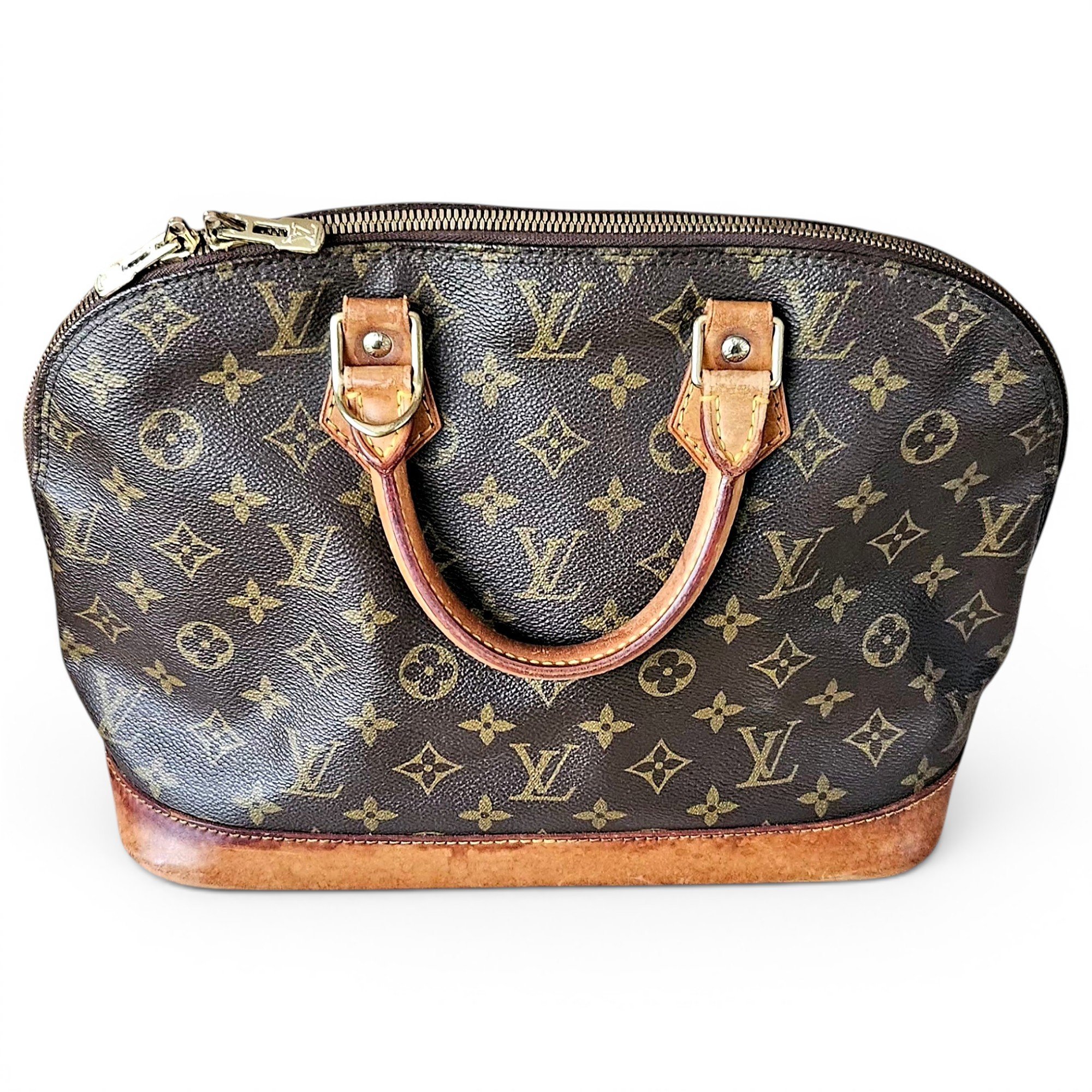 Alma leather handbag