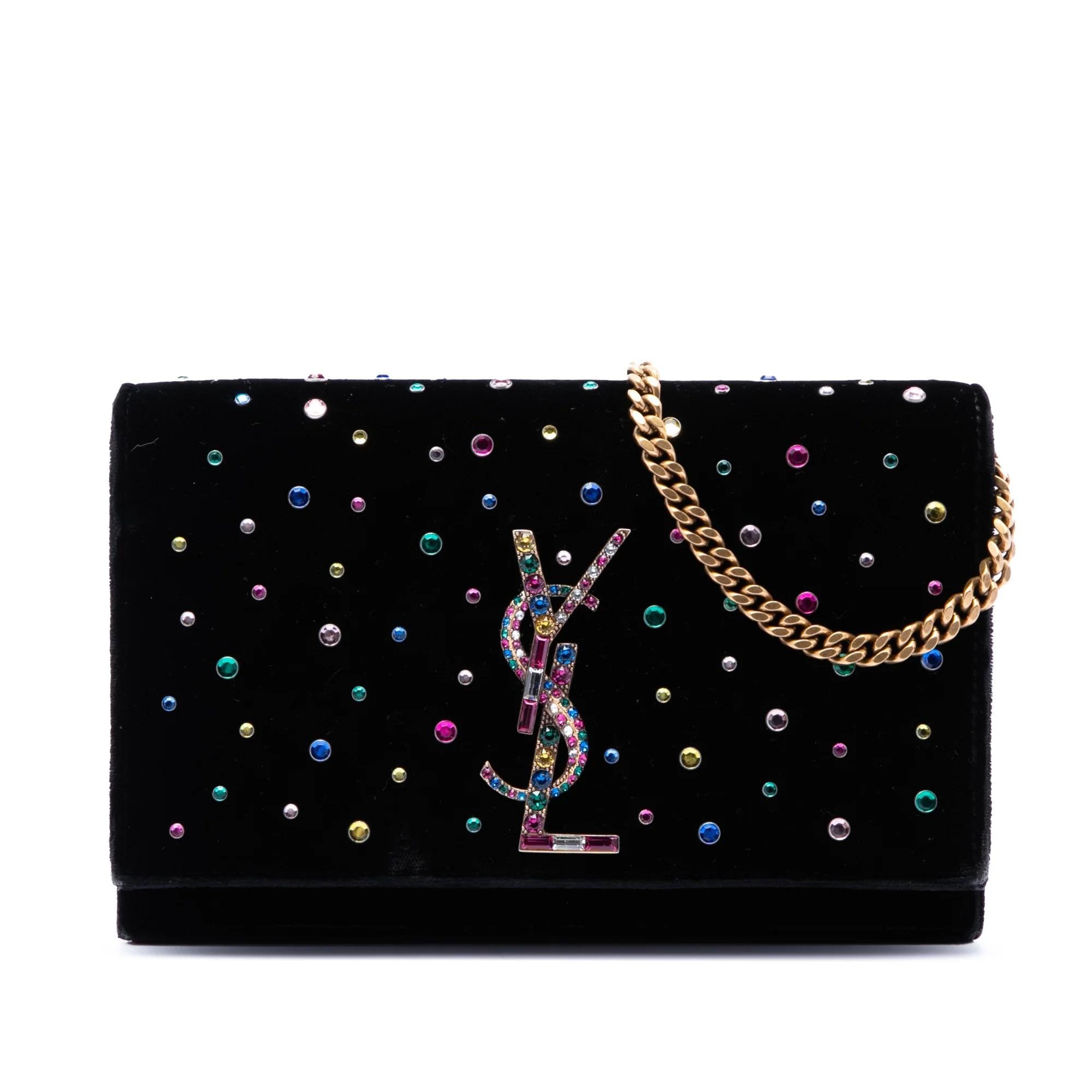 Velvet crossbody bag