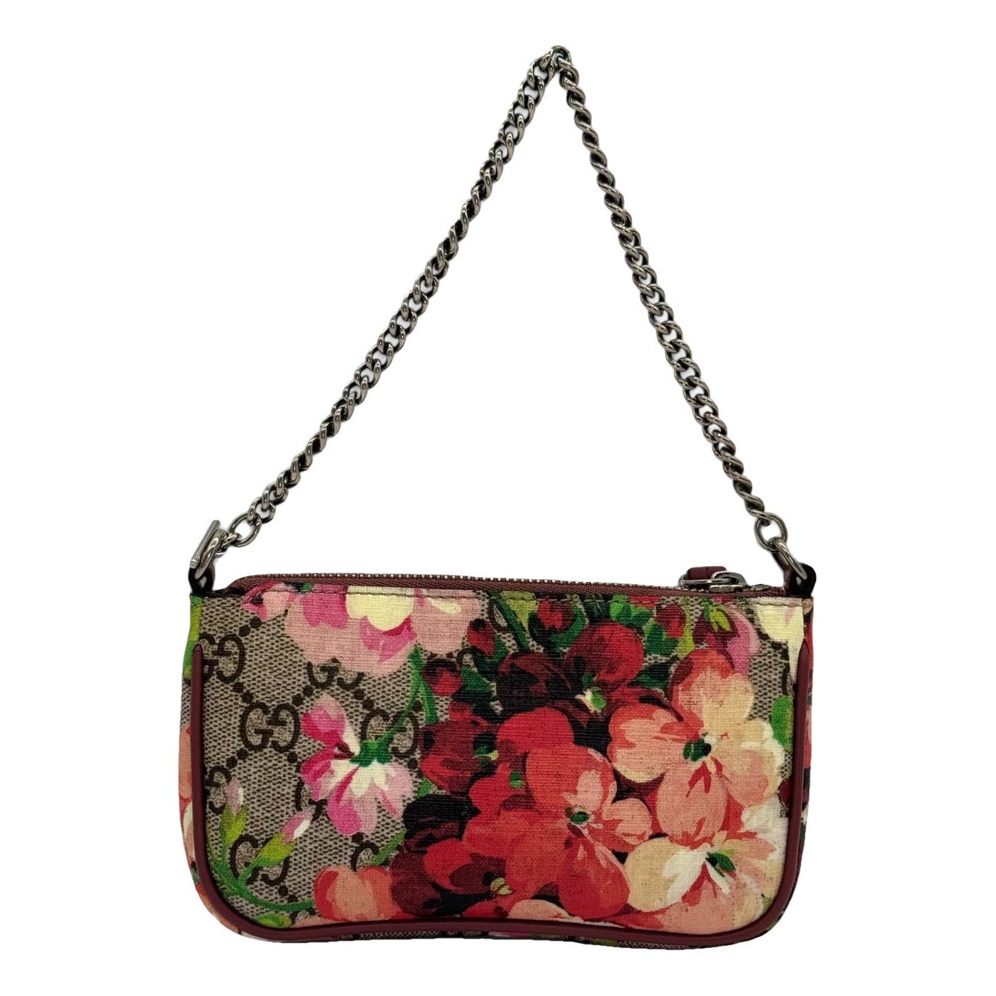 Emily leather clutch bag
