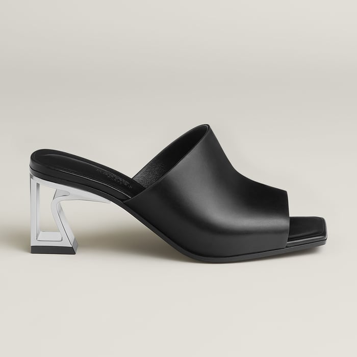 Noir Kylie 60 Mule