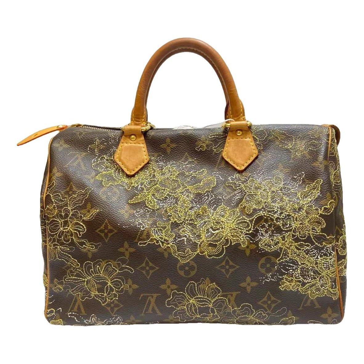 Speedy leather handbag