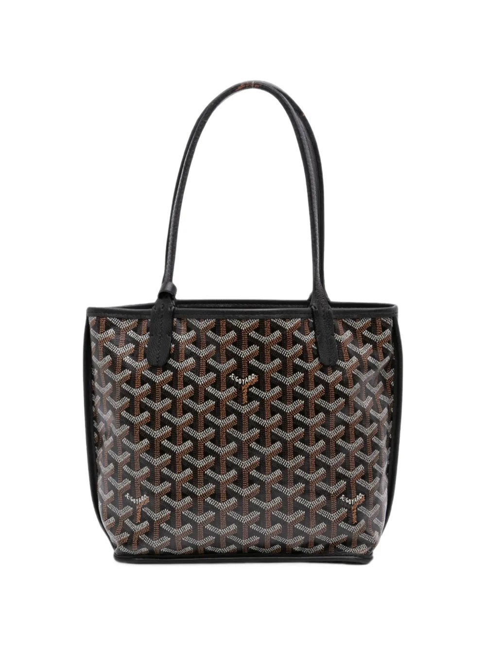 Goyard 2023 Mini Goyardine Reversible Anjou tote bag