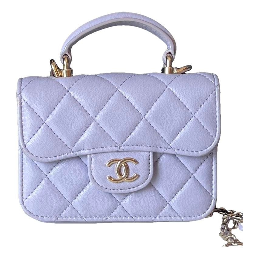 Timeless Classique Top Handle leather handbag